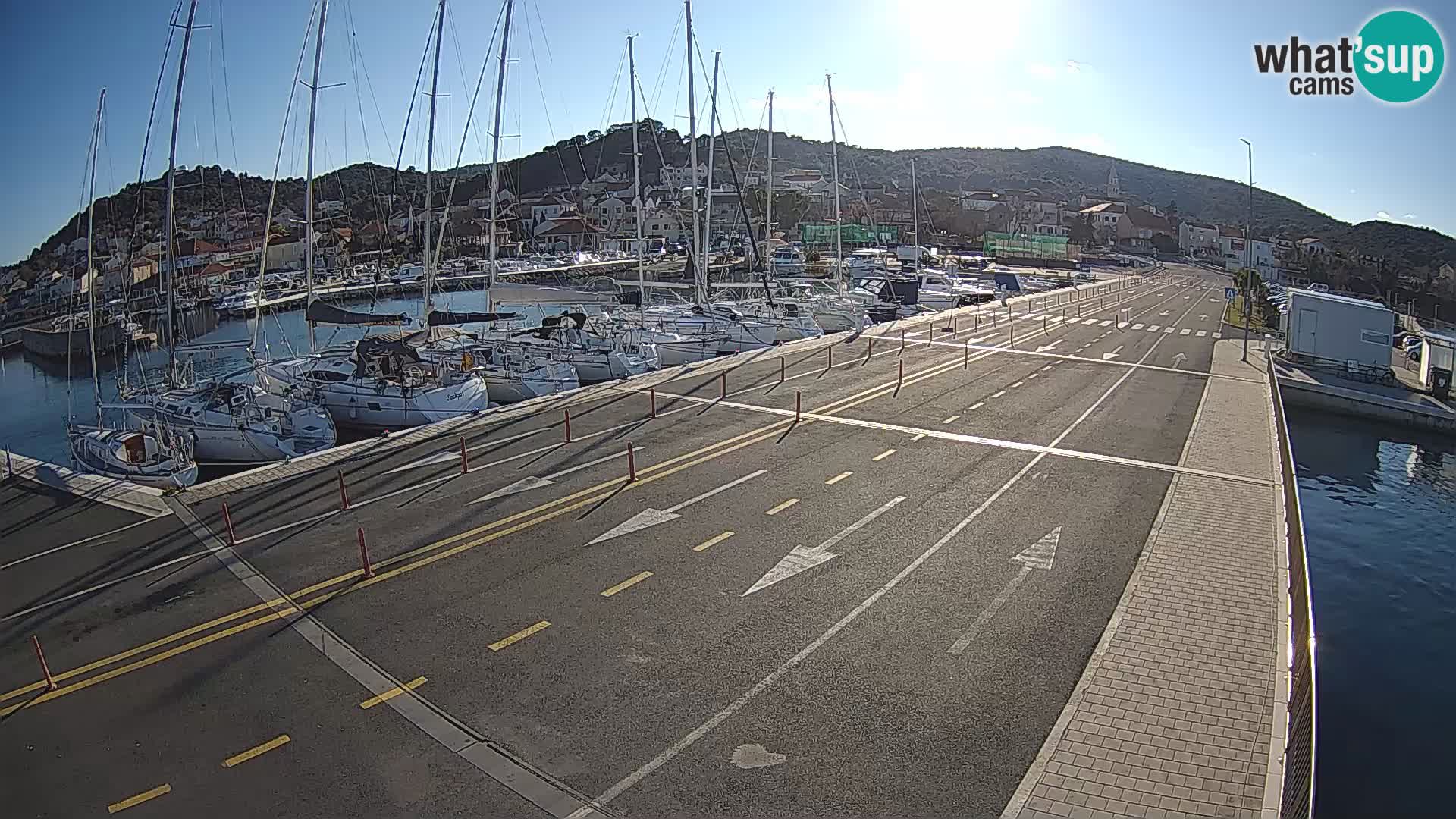 Dalmatien Tkon Fähre – Webcams Kroatien