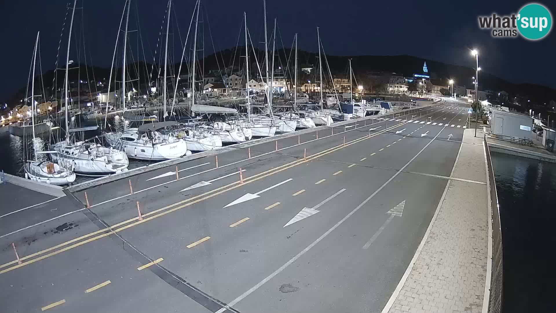 Dalmatie Tkon Traversier – webcams Croatie