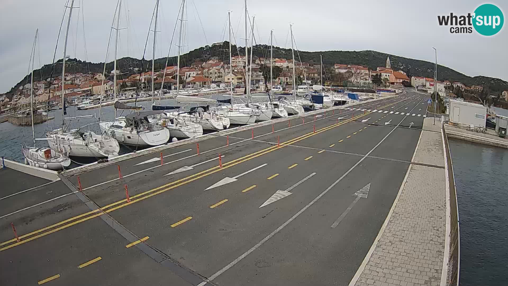 Dalmatie Tkon Traversier – webcams Croatie