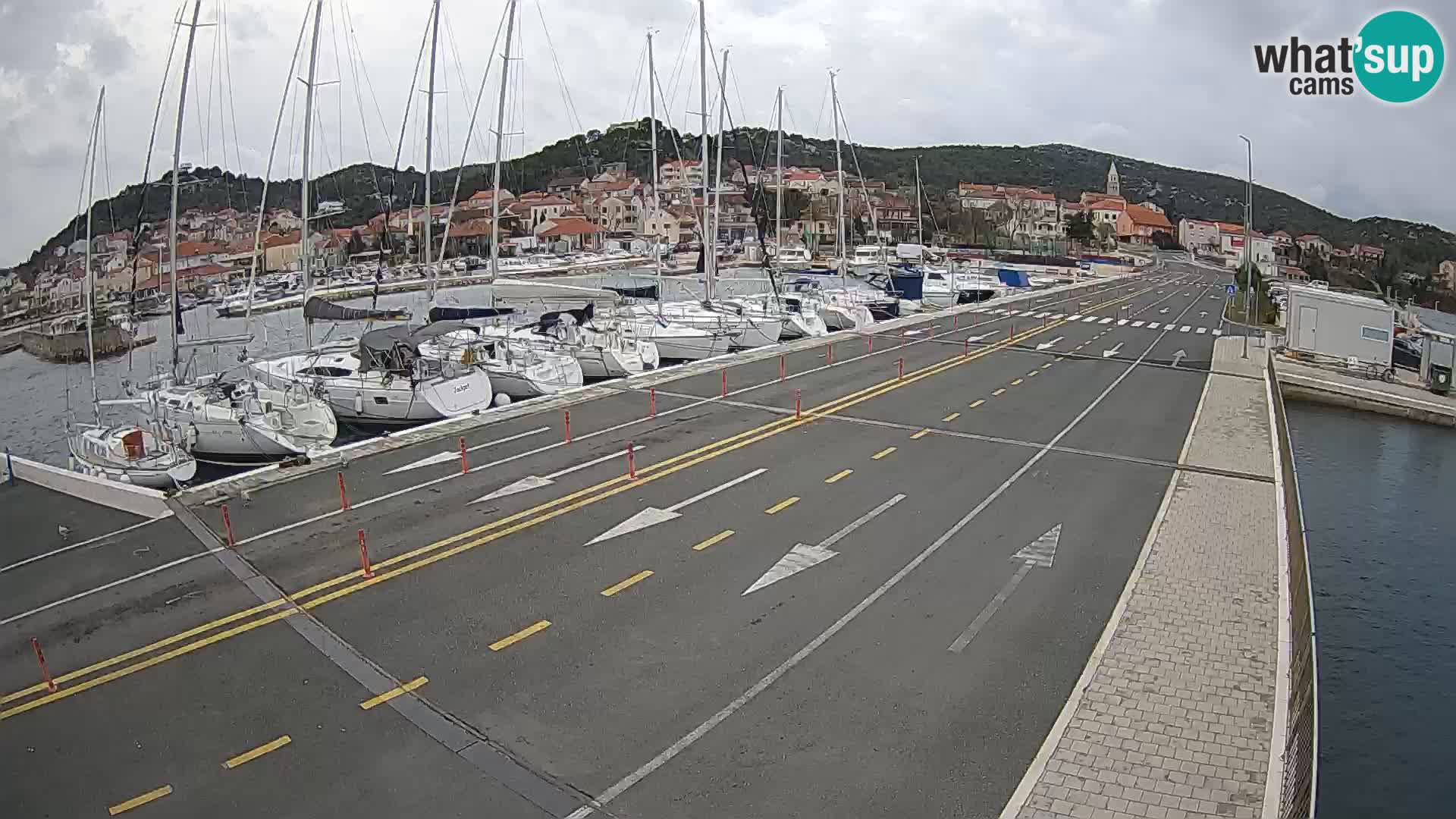 Dalmacia Tkon Transportar- webcams Croacia