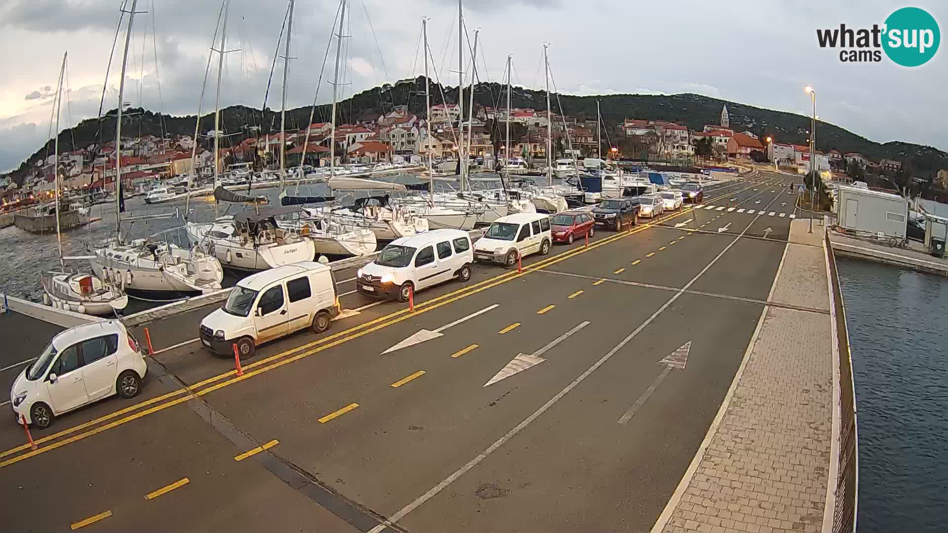 Dalmazia traghetto Tkon – webcam Croazia