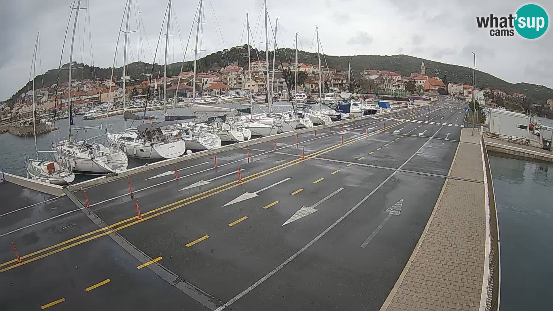 Dalmatie Tkon Traversier – webcams Croatie