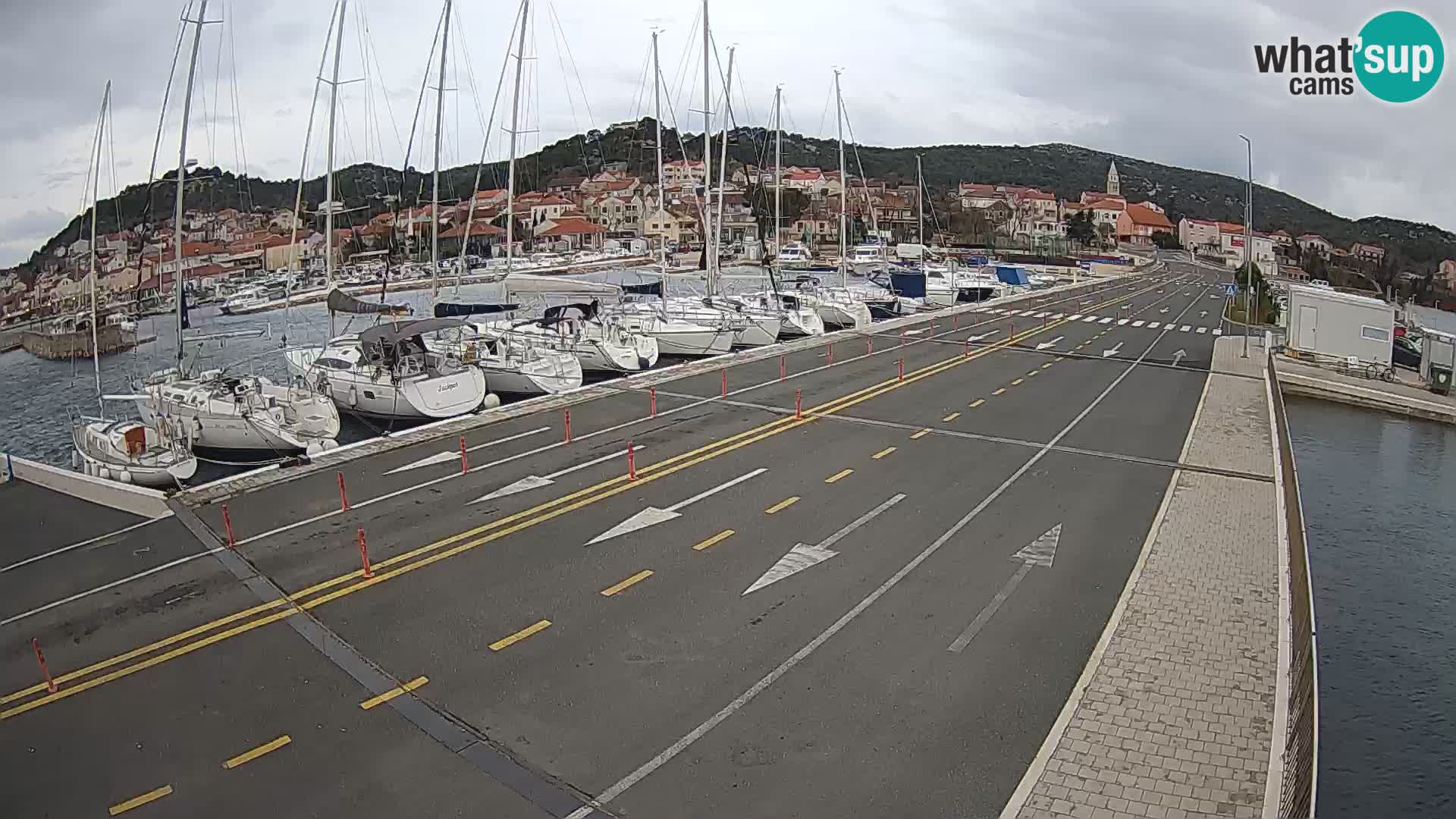 Dalmacija Trajekt Tkon – spletne kamere Hrvaška