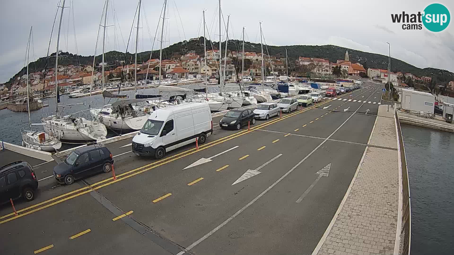 Dalmacia Tkon Transportar- webcams Croacia