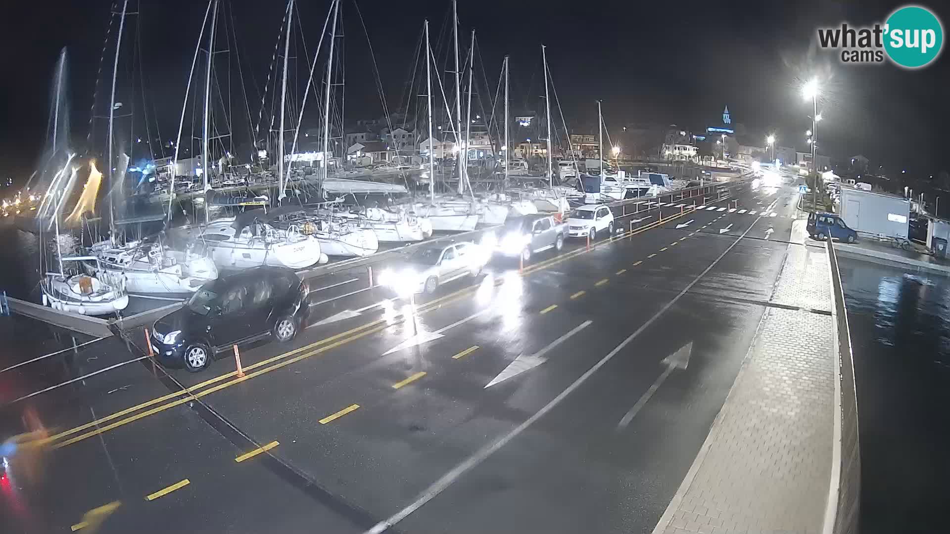 Dalmacia Tkon Transportar- webcams Croacia