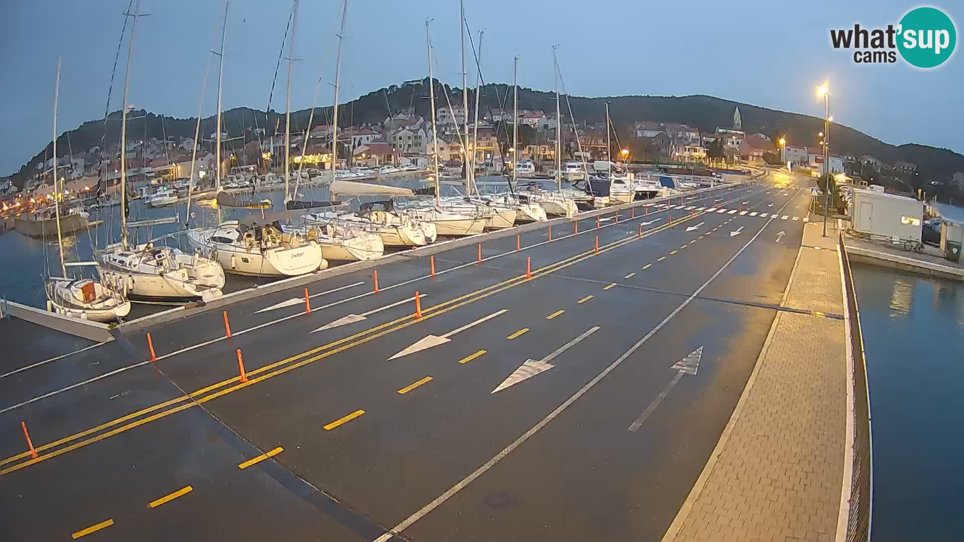 Dalmacija Trajekt Tkon – spletne kamere Hrvaška