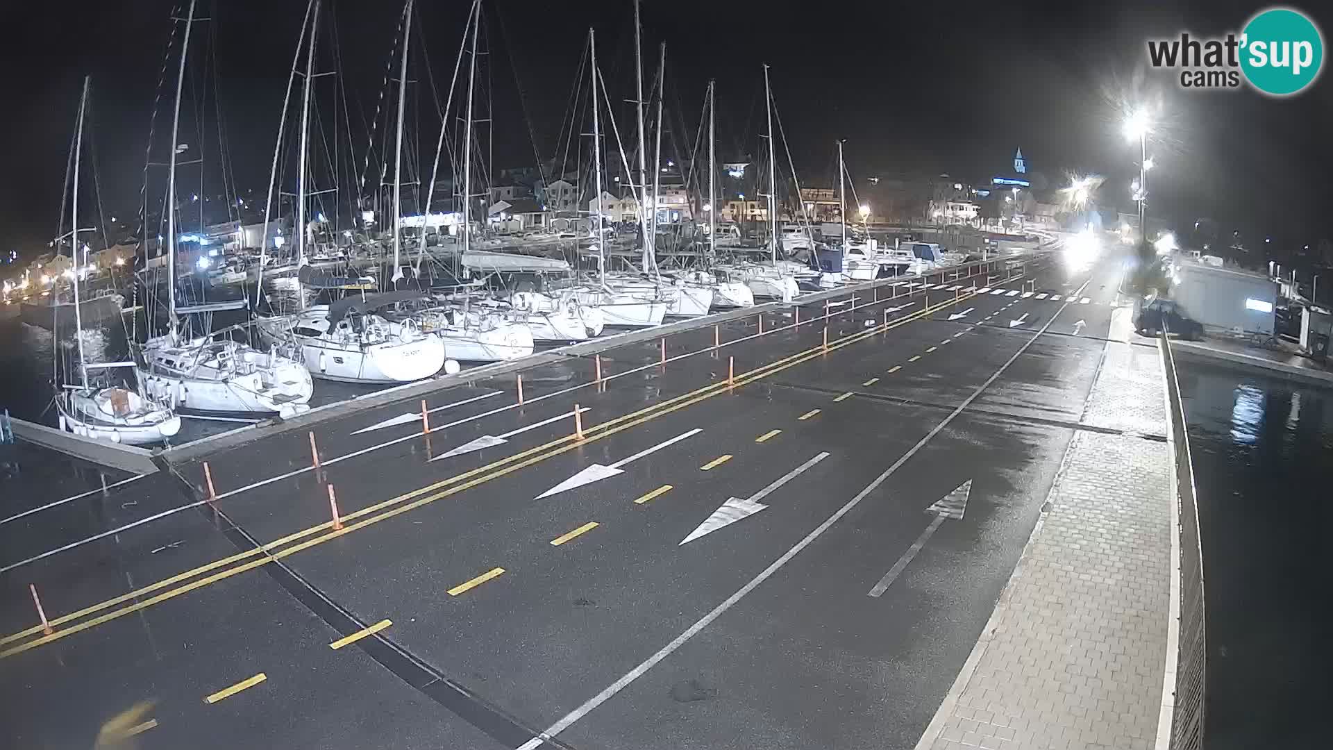 Dalmacia Tkon Transportar- webcams Croacia