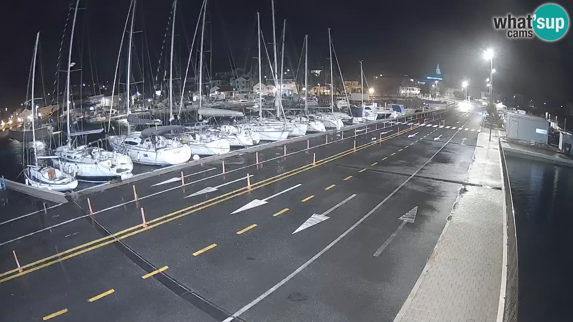 Dalmacia Tkon Transportar- webcams Croacia