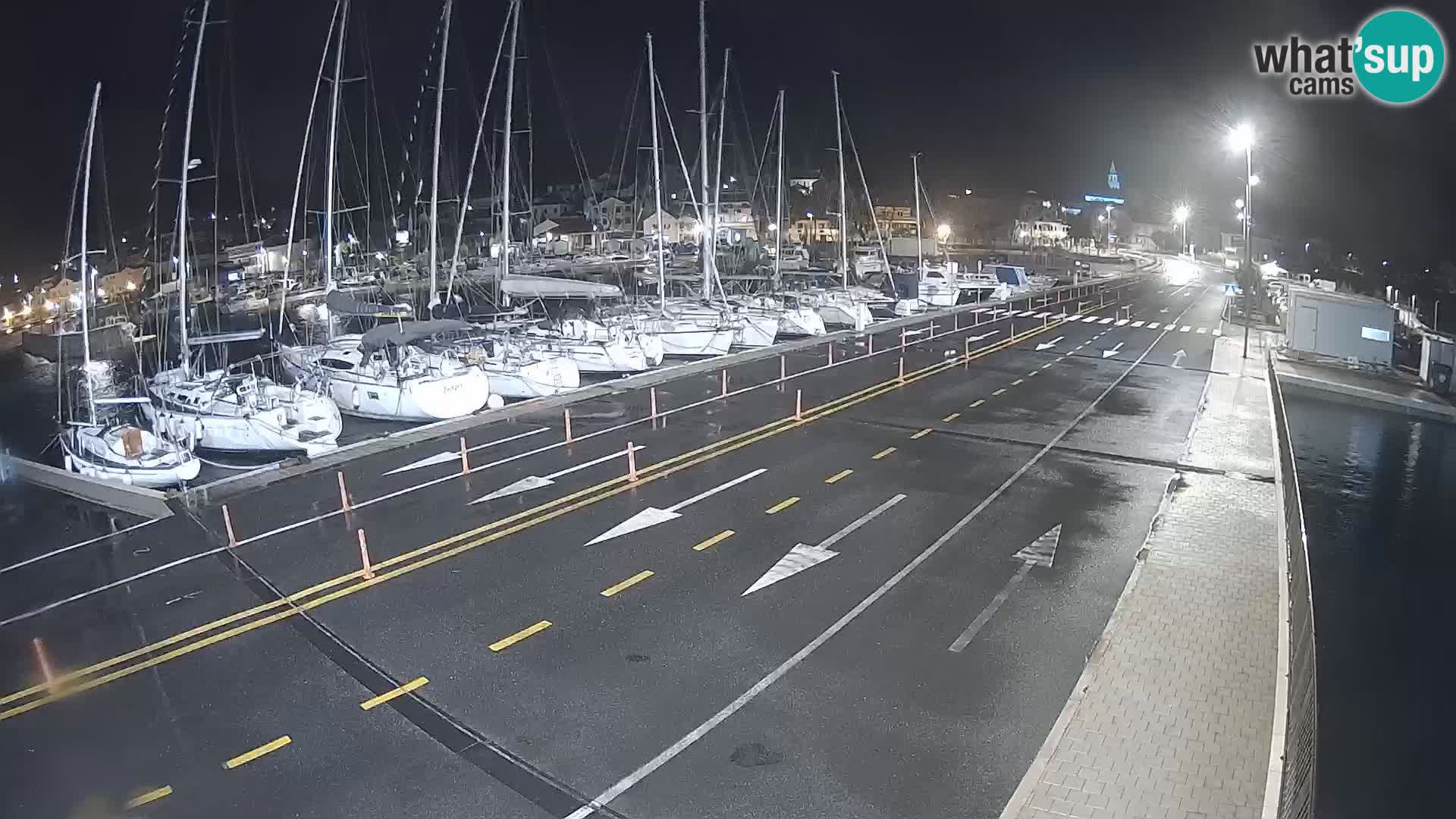 Dalmacia Tkon Transportar- webcams Croacia