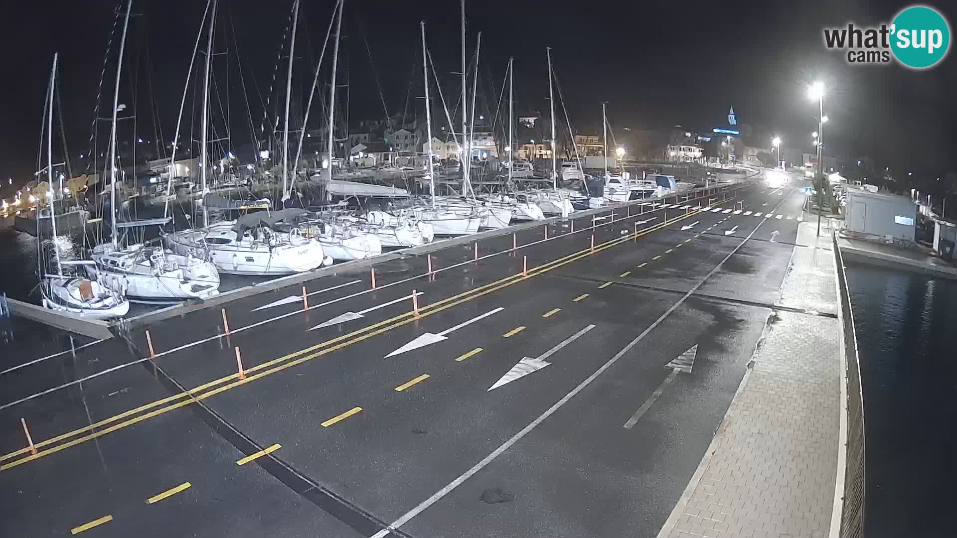 Dalmacia Tkon Transportar- webcams Croacia