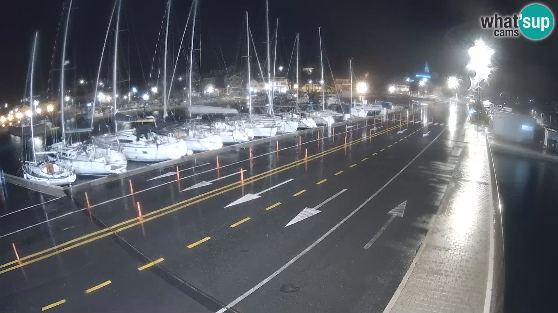 Dalmacia Tkon Transportar- webcams Croacia