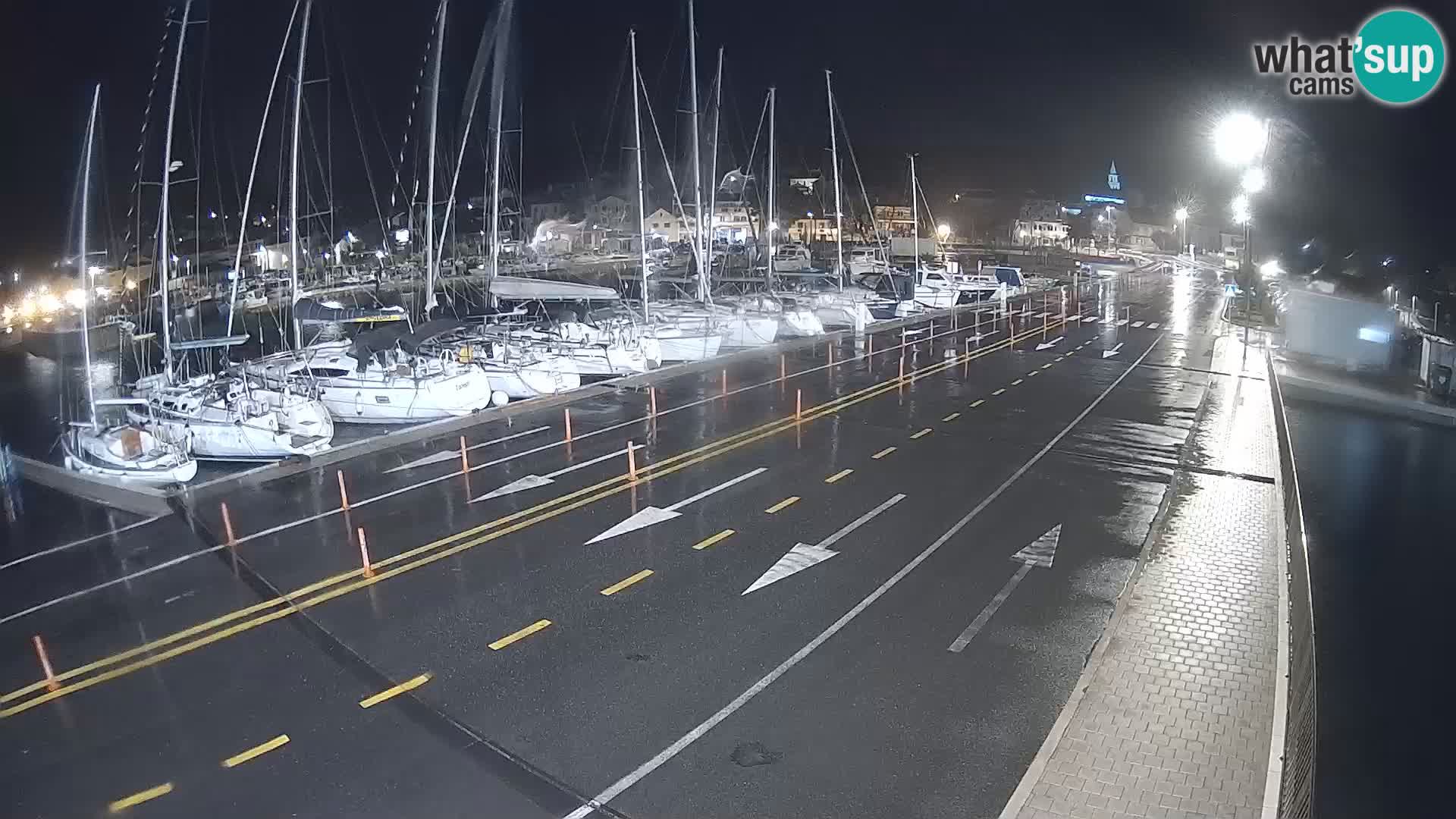 Dalmacia Tkon Transportar- webcams Croacia