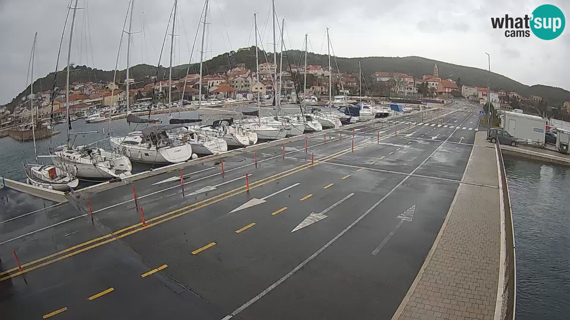 Dalmacija Trajekt Tkon – spletne kamere Hrvaška