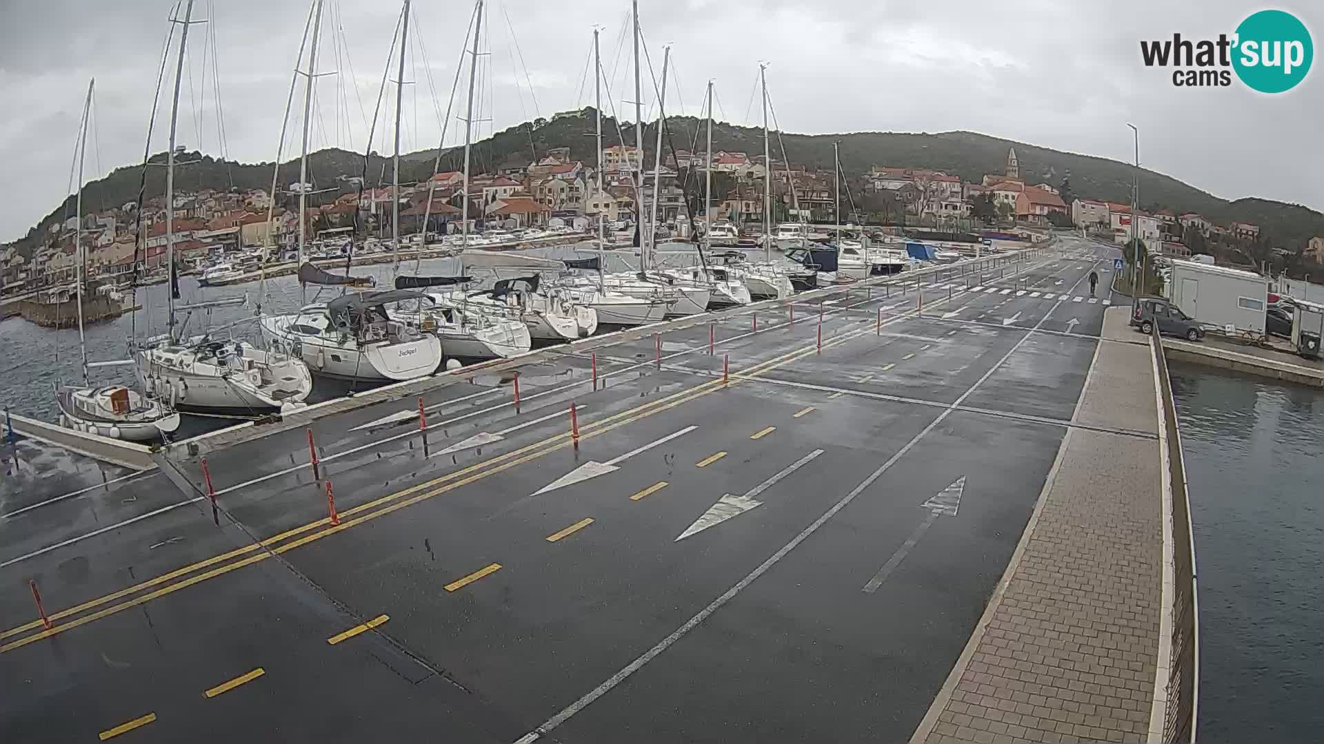 Dalmacia Tkon Transportar- webcams Croacia