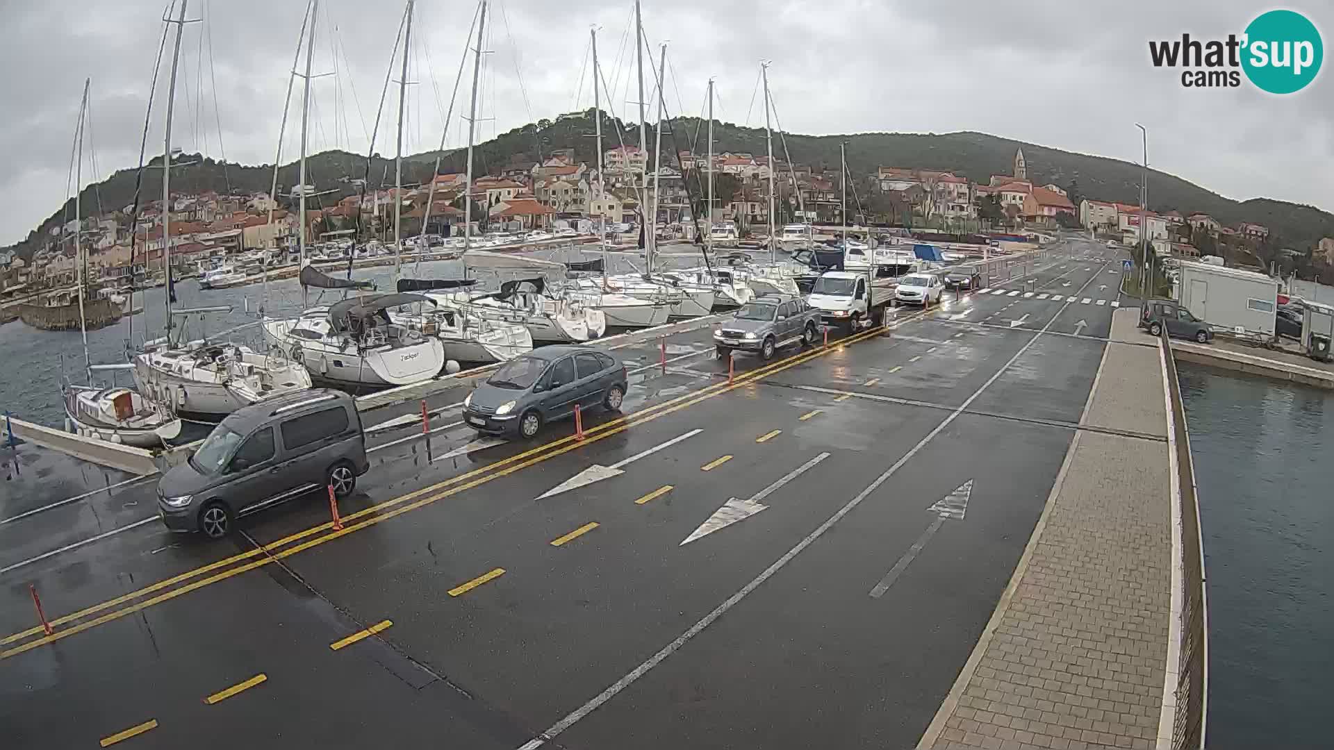 Dalmacia Tkon Transportar- webcams Croacia