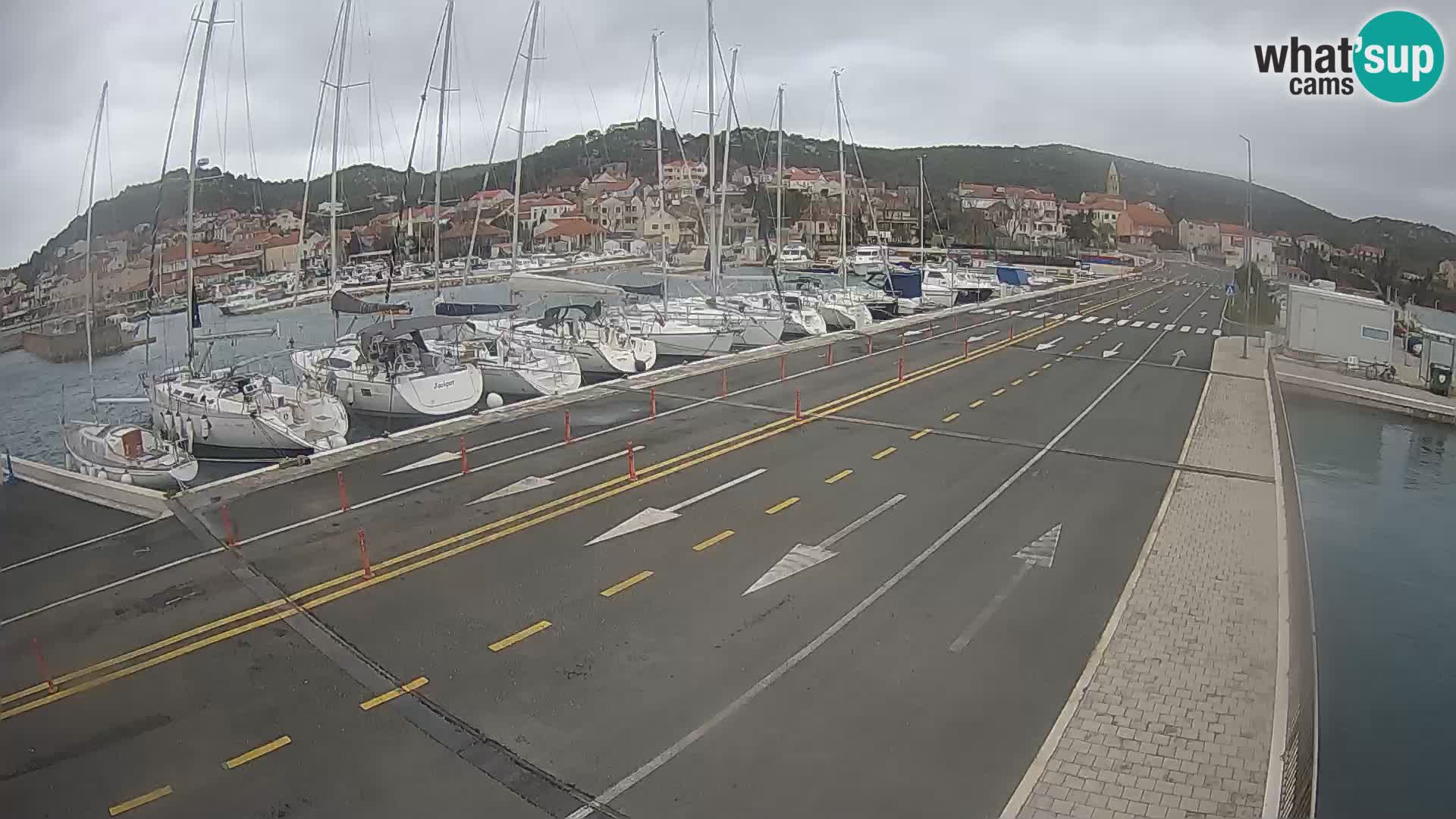 Dalmatie Tkon Traversier – webcams Croatie