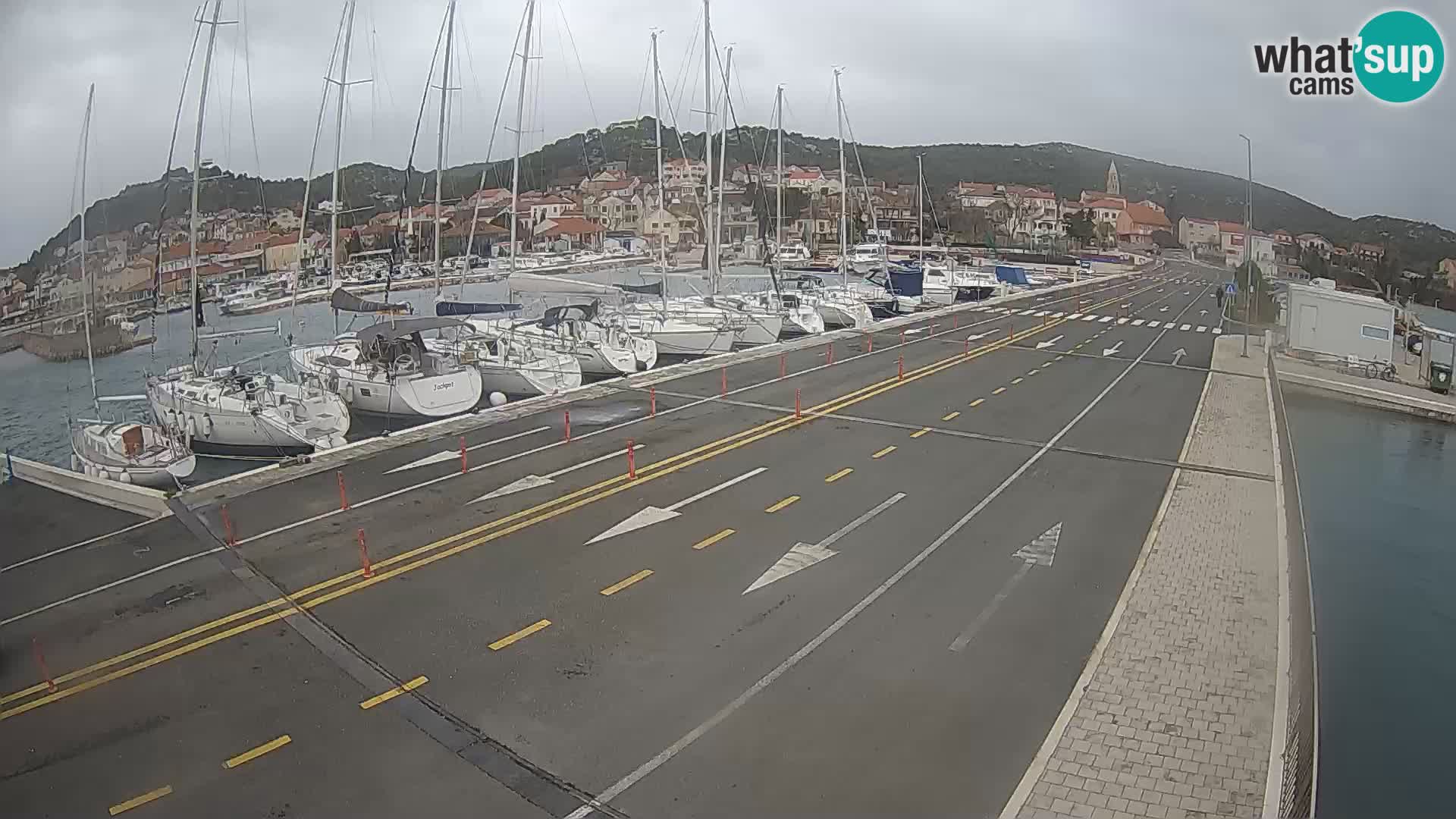 Dalmatie Tkon Traversier – webcams Croatie