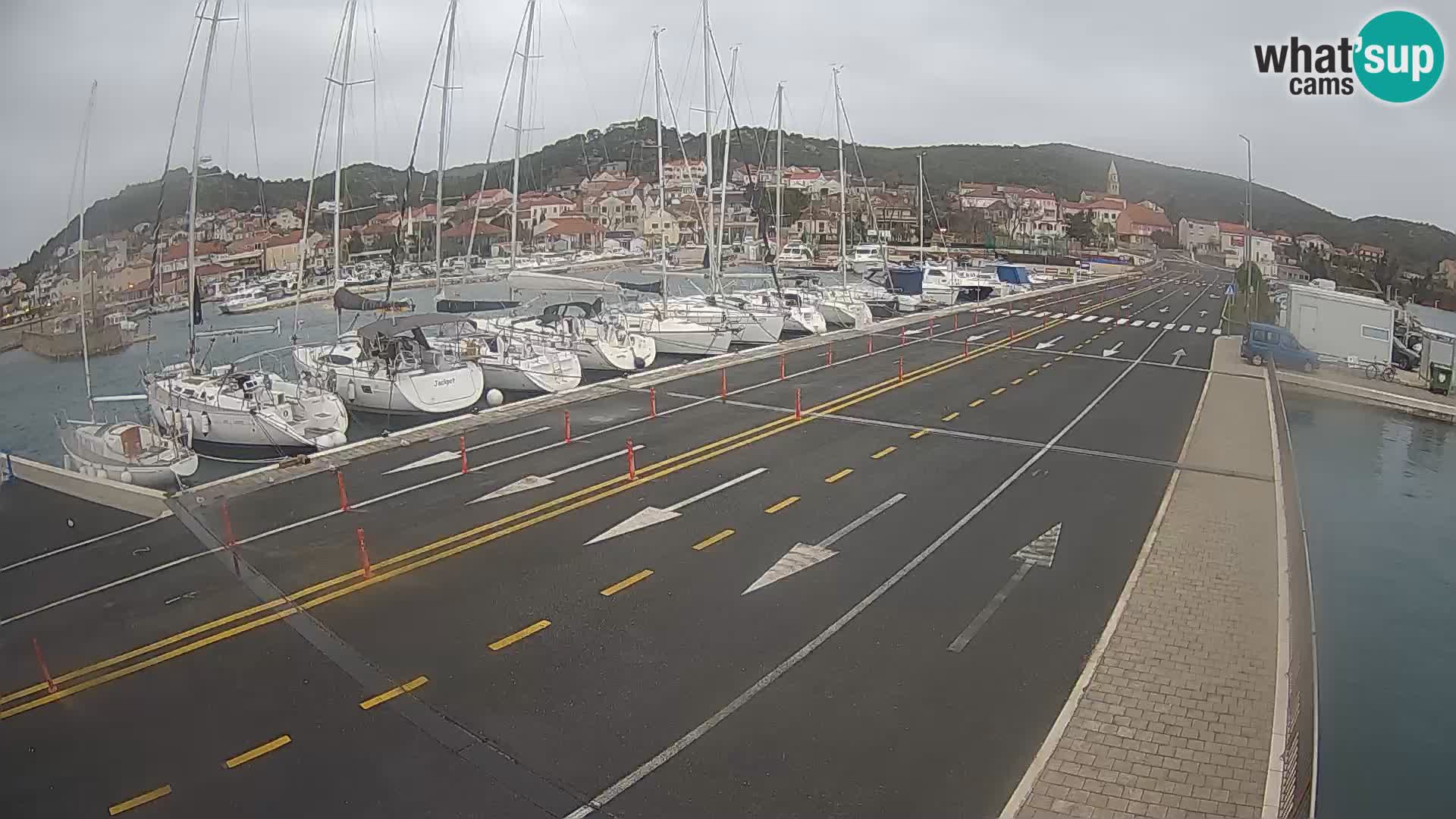 Dalmacia Tkon Transportar- webcams Croacia