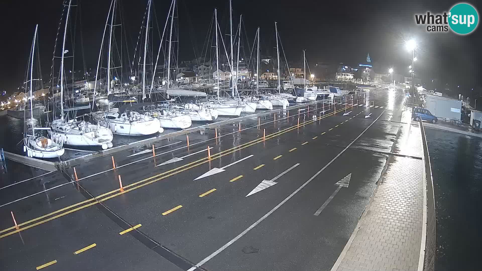 Dalmacija Trajekt Tkon – spletne kamere Hrvaška