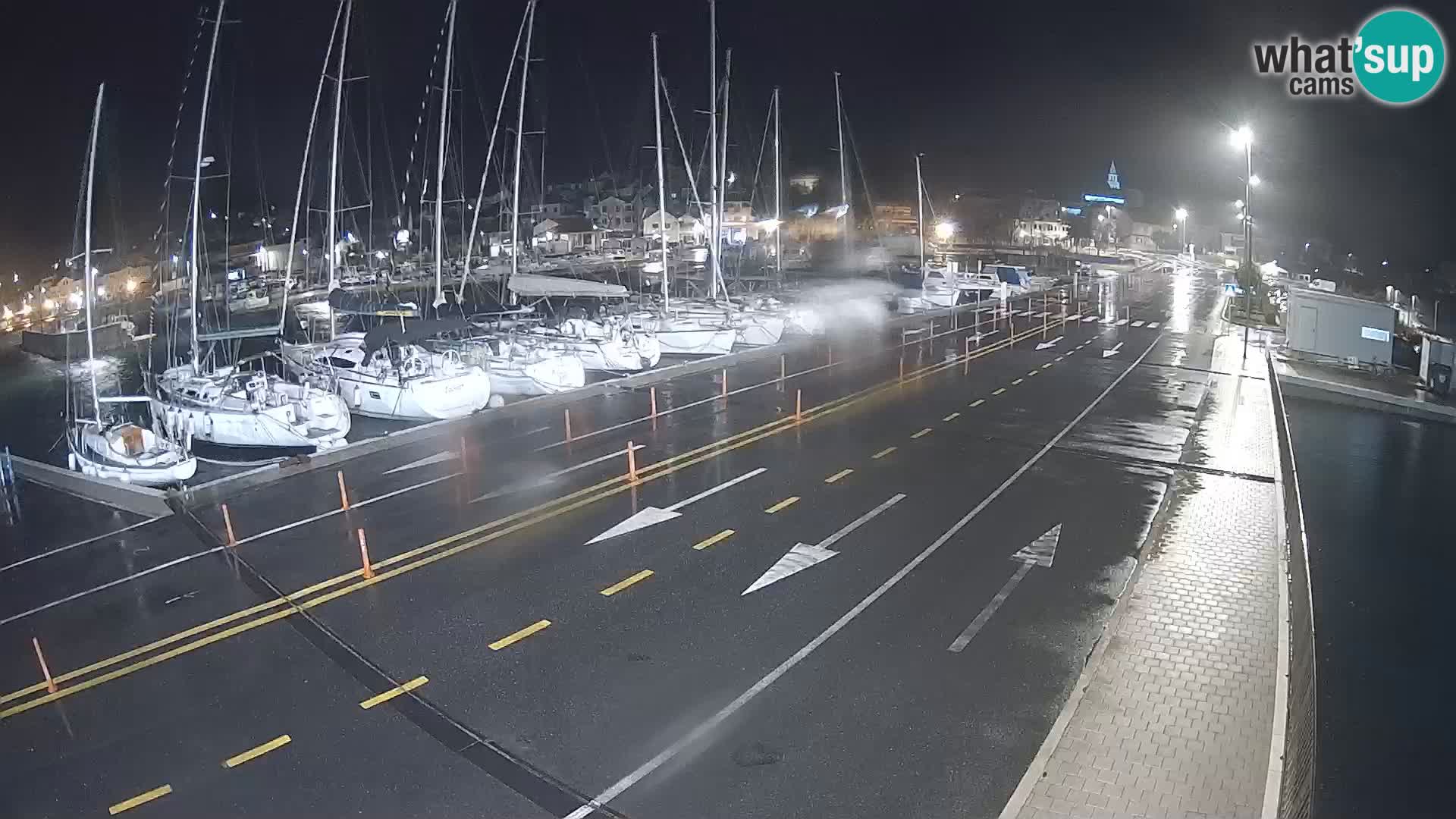 Dalmacia Tkon Transportar- webcams Croacia