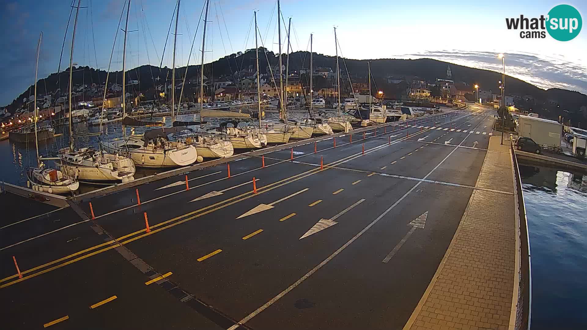 Dalmatien Tkon Fähre – Webcams Kroatien