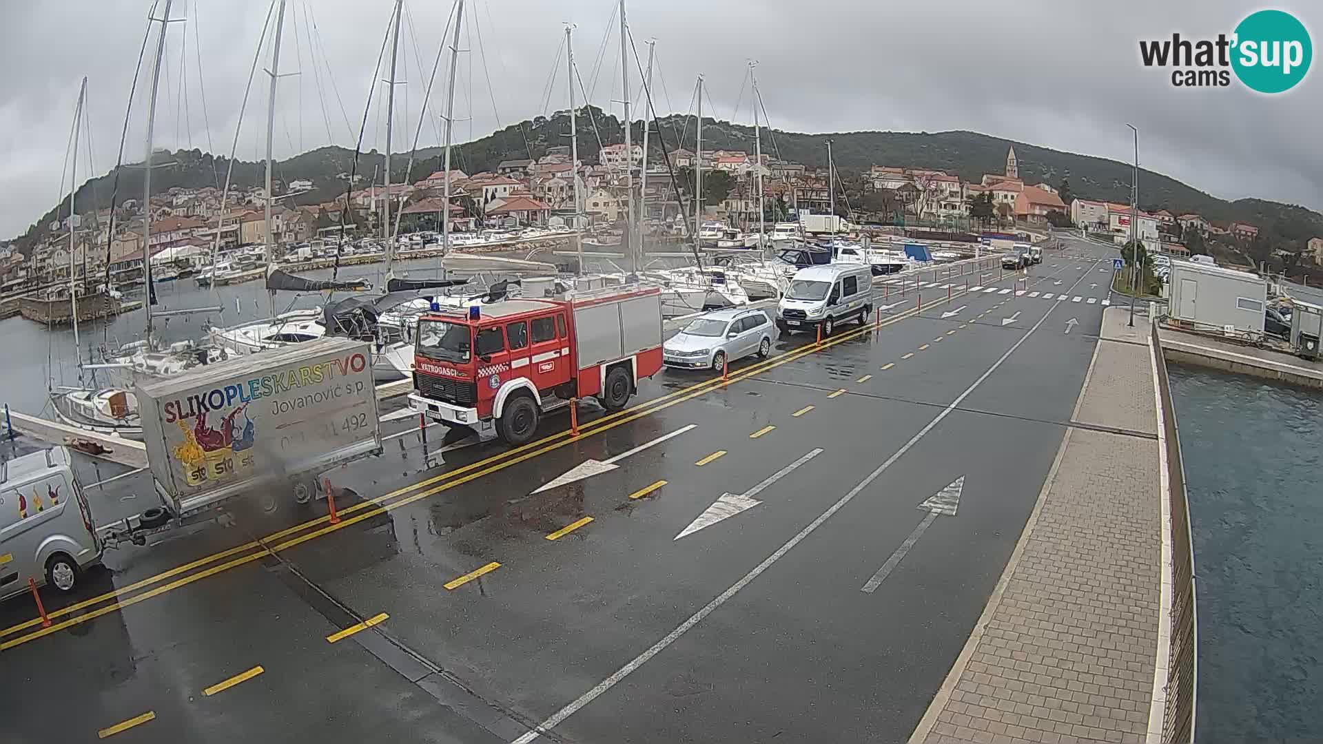 Dalmacija Trajekt Tkon – spletne kamere Hrvaška