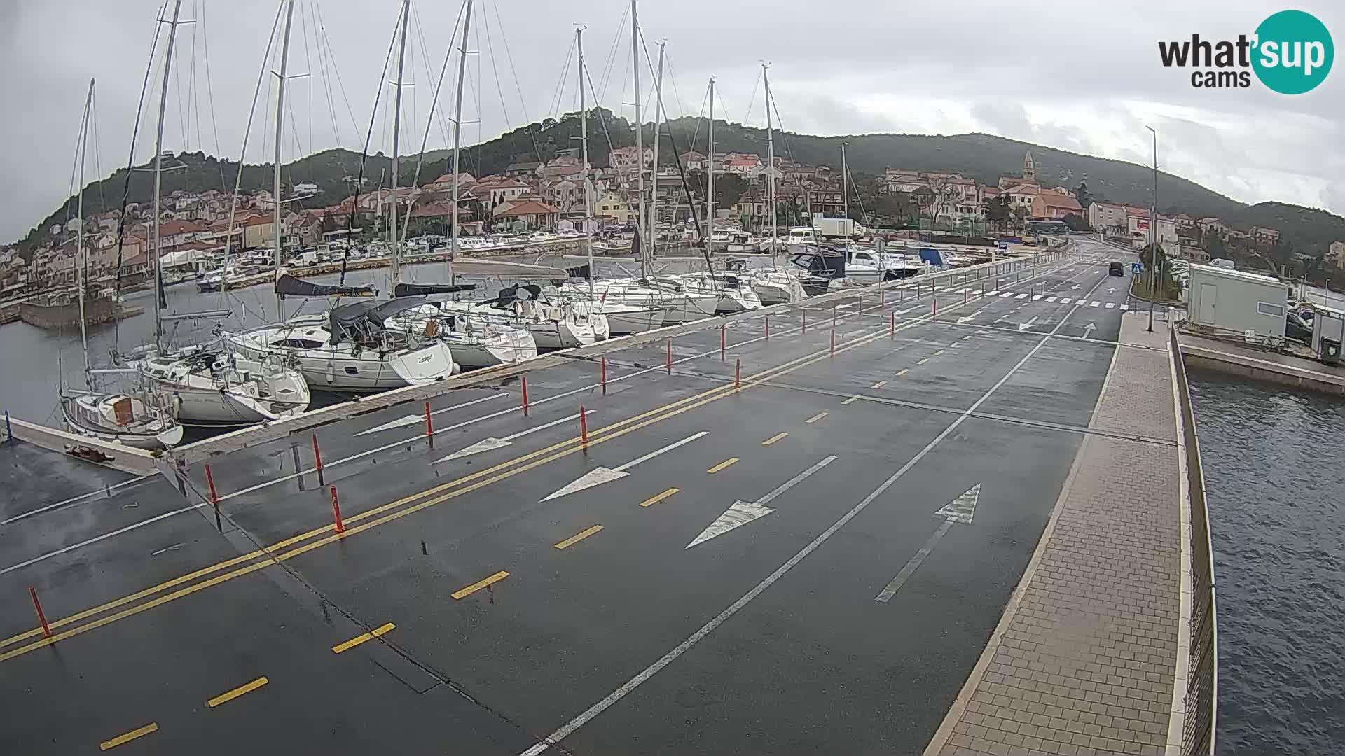 Dalmacija Trajekt Tkon – spletne kamere Hrvaška