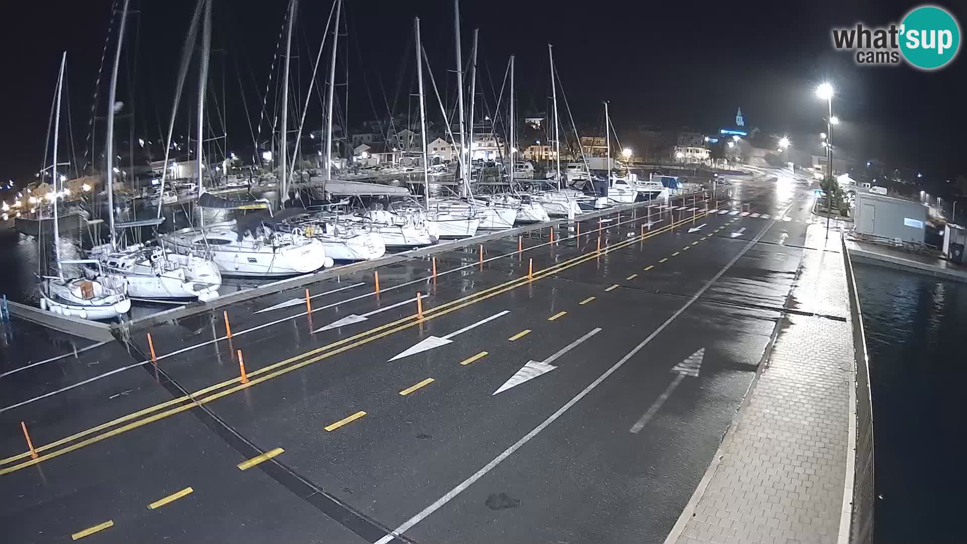 Dalmacia Tkon Transportar- webcams Croacia