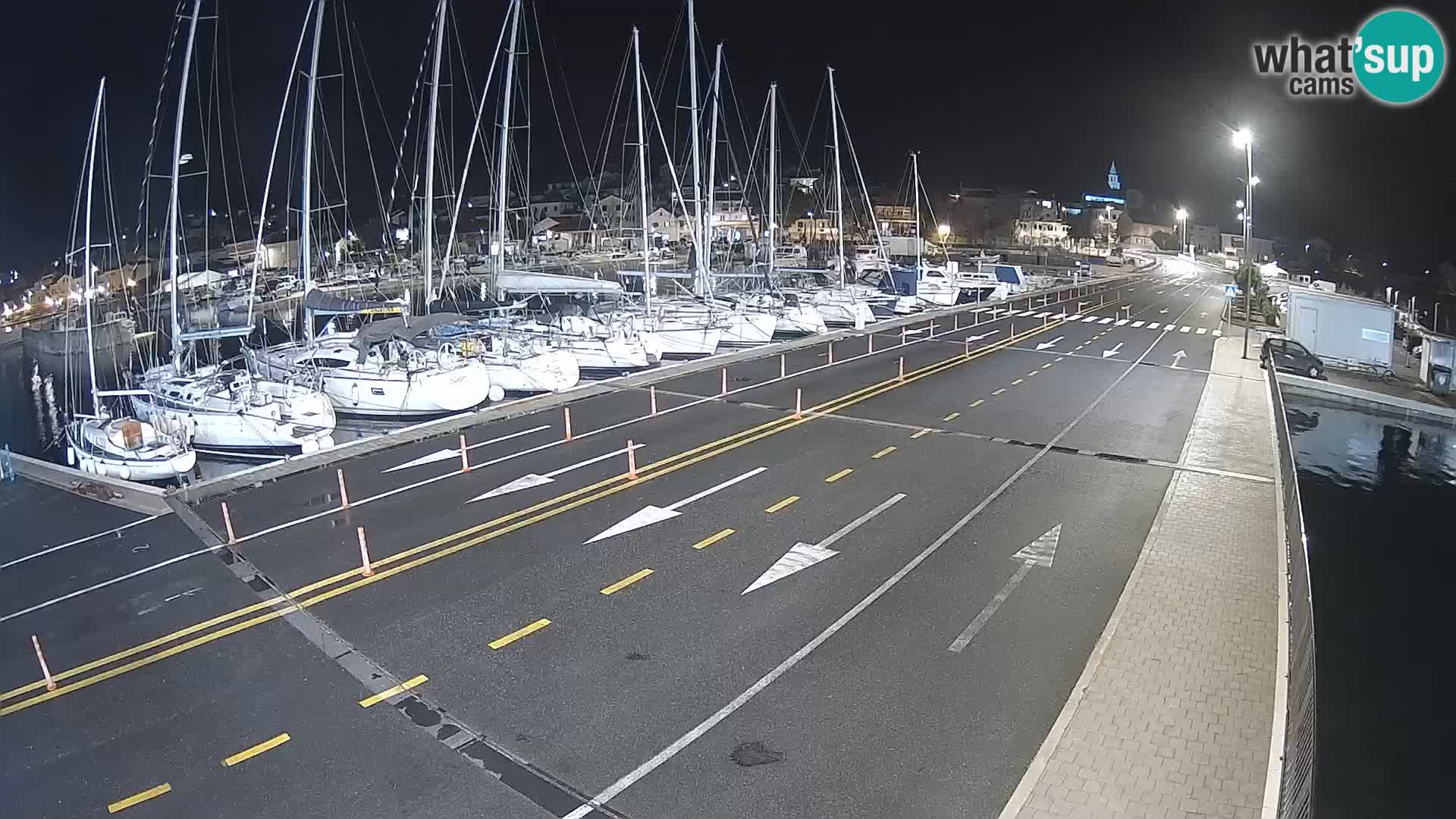 Dalmacia Tkon Transportar- webcams Croacia