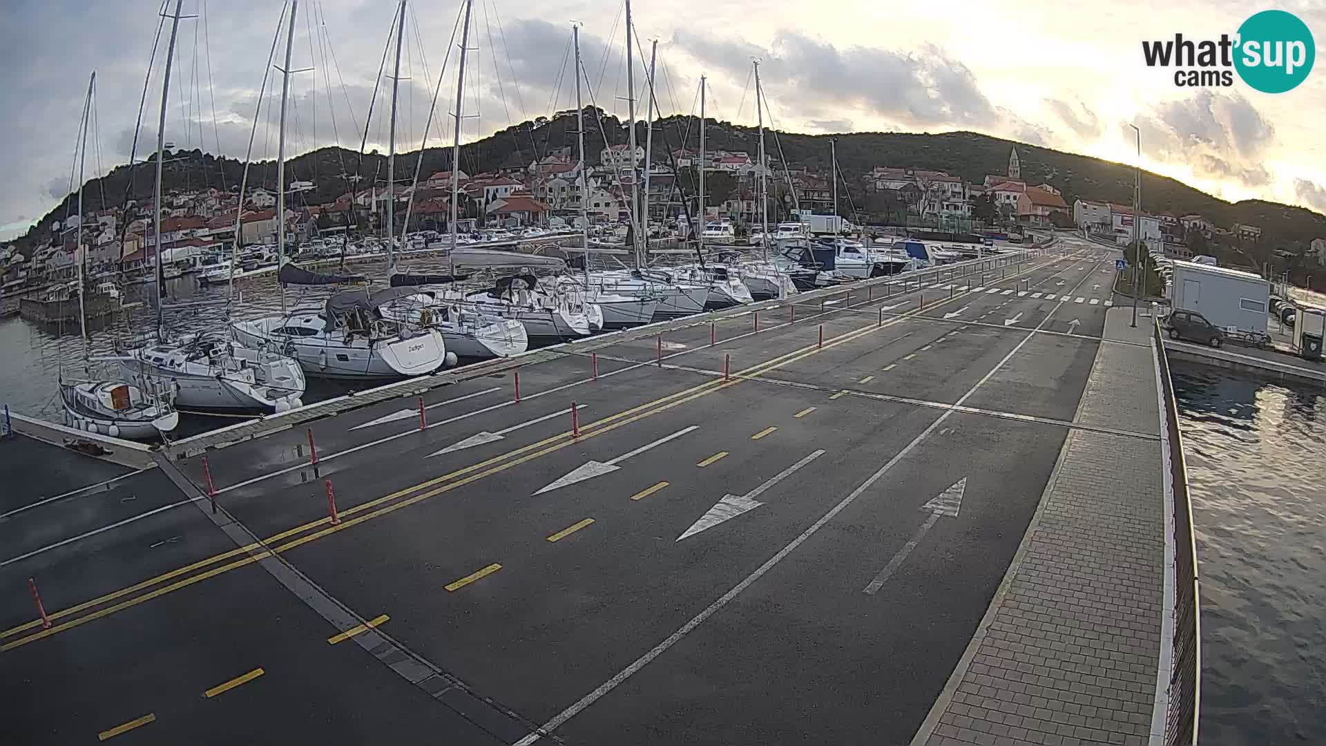 Dalmatien Tkon Fähre – Webcams Kroatien