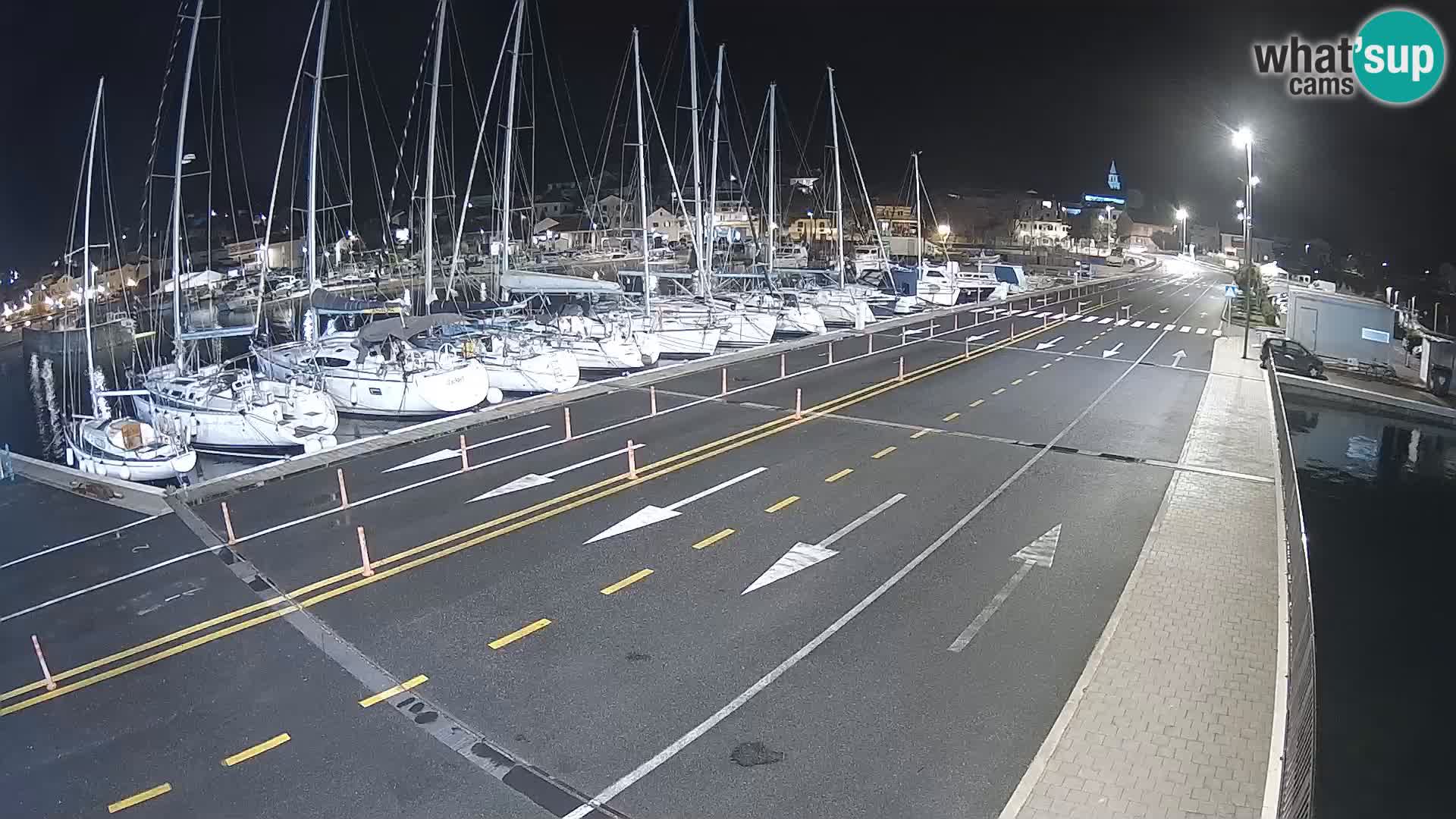 Dalmacia Tkon Transportar- webcams Croacia