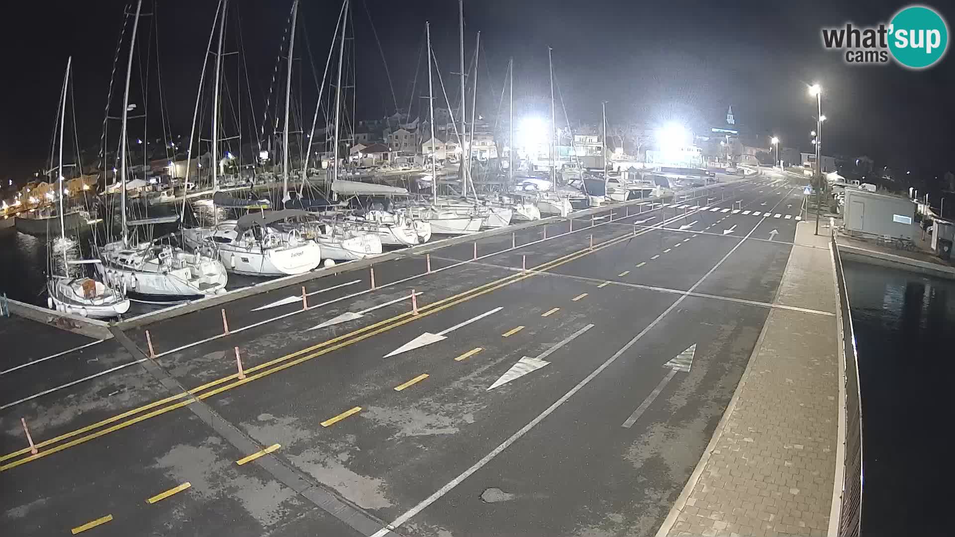 Dalmacia Tkon Transportar- webcams Croacia