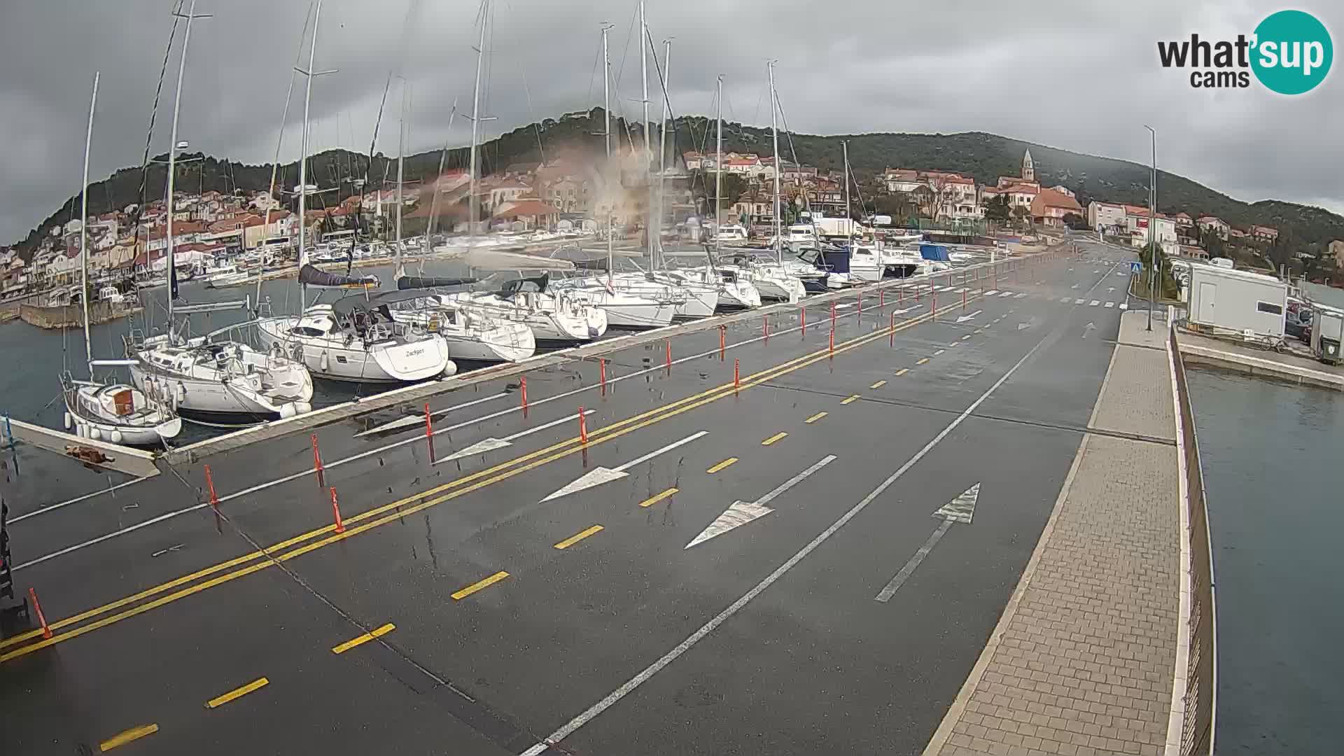 Dalmacia Tkon Transportar- webcams Croacia