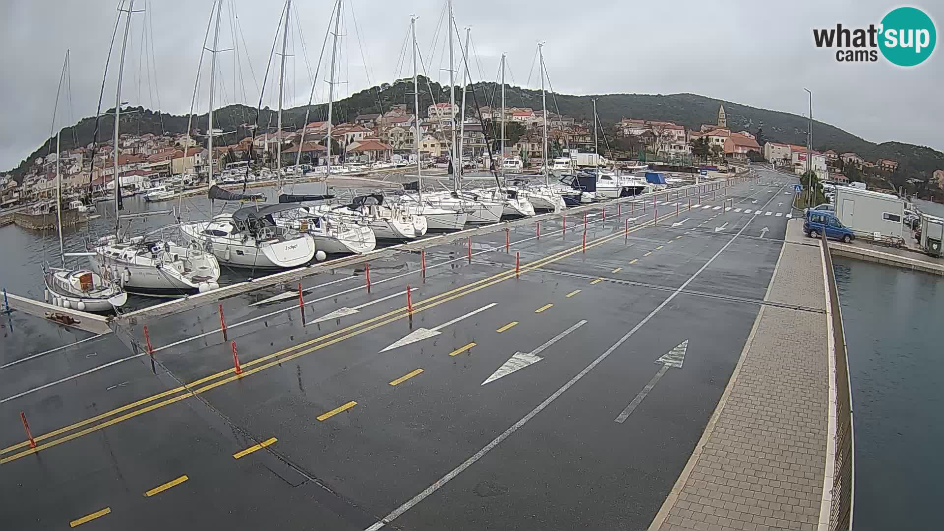 Dalmatie Tkon Traversier – webcams Croatie