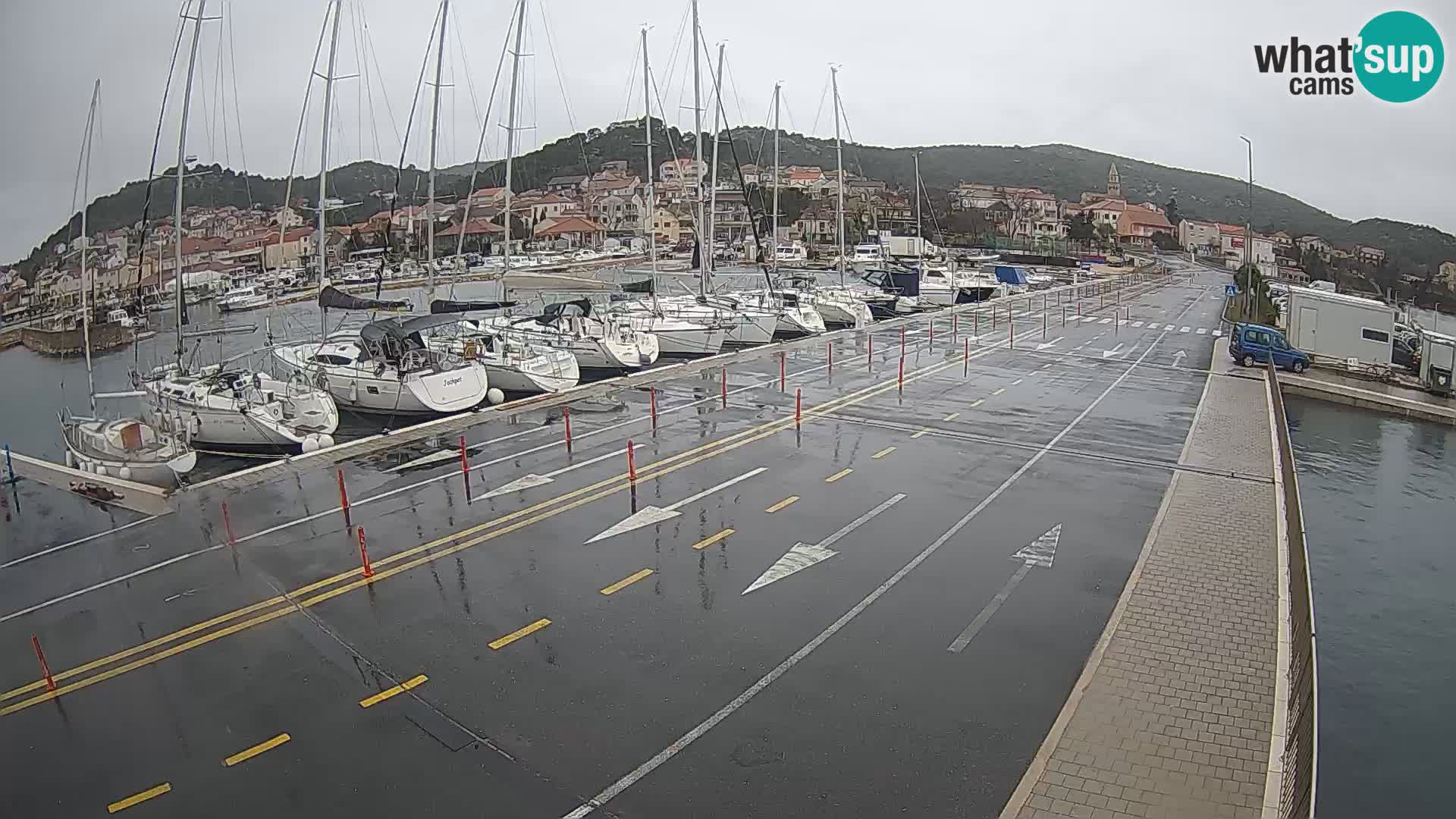 Dalmacia Tkon Transportar- webcams Croacia