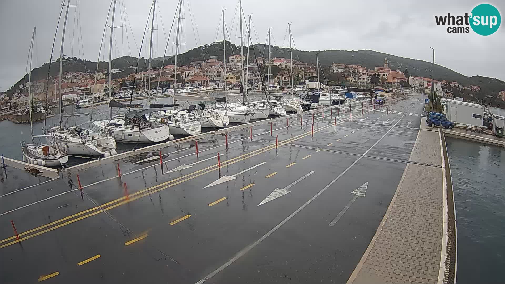 Dalmatie Tkon Traversier – webcams Croatie