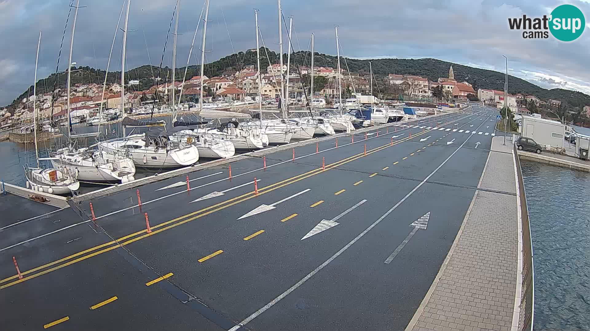 Dalmacija Trajekt Tkon – spletne kamere Hrvaška