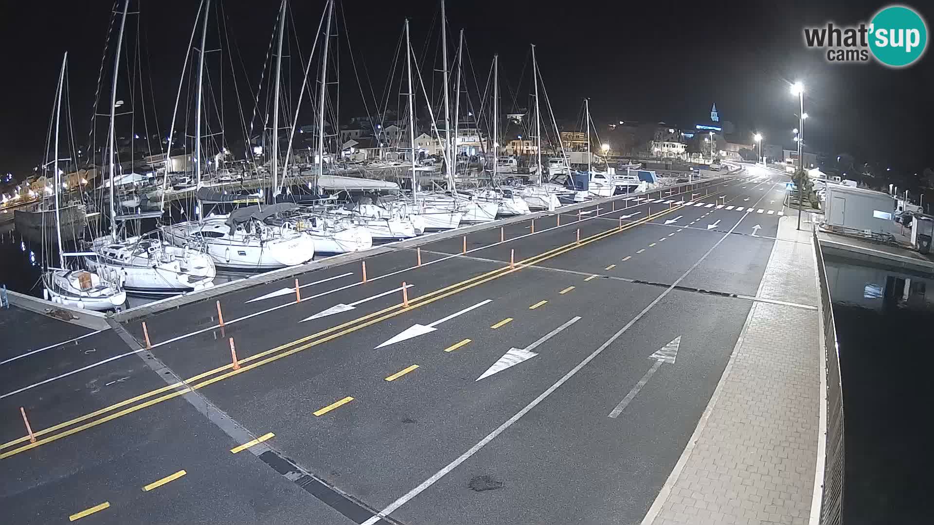 Dalmacia Tkon Transportar- webcams Croacia