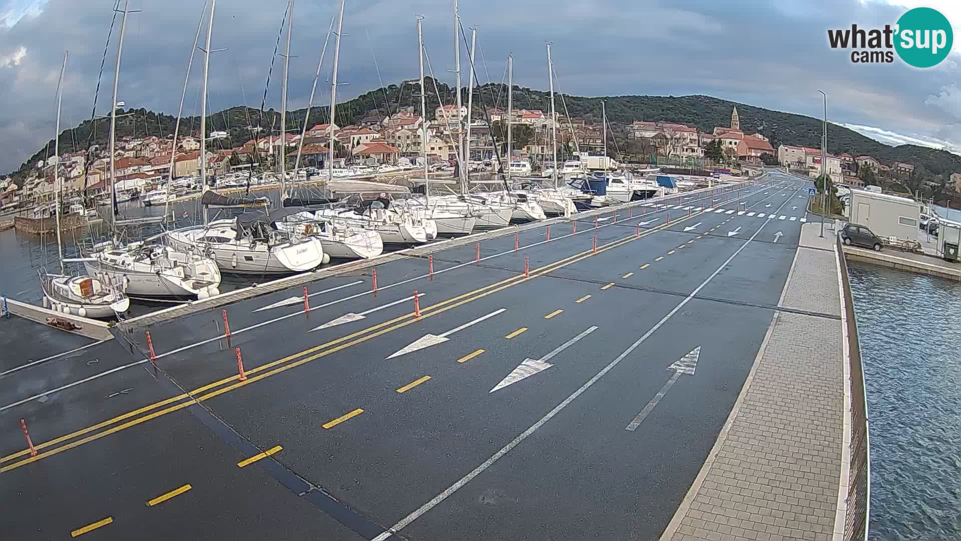 Dalmatie Tkon Traversier – webcams Croatie