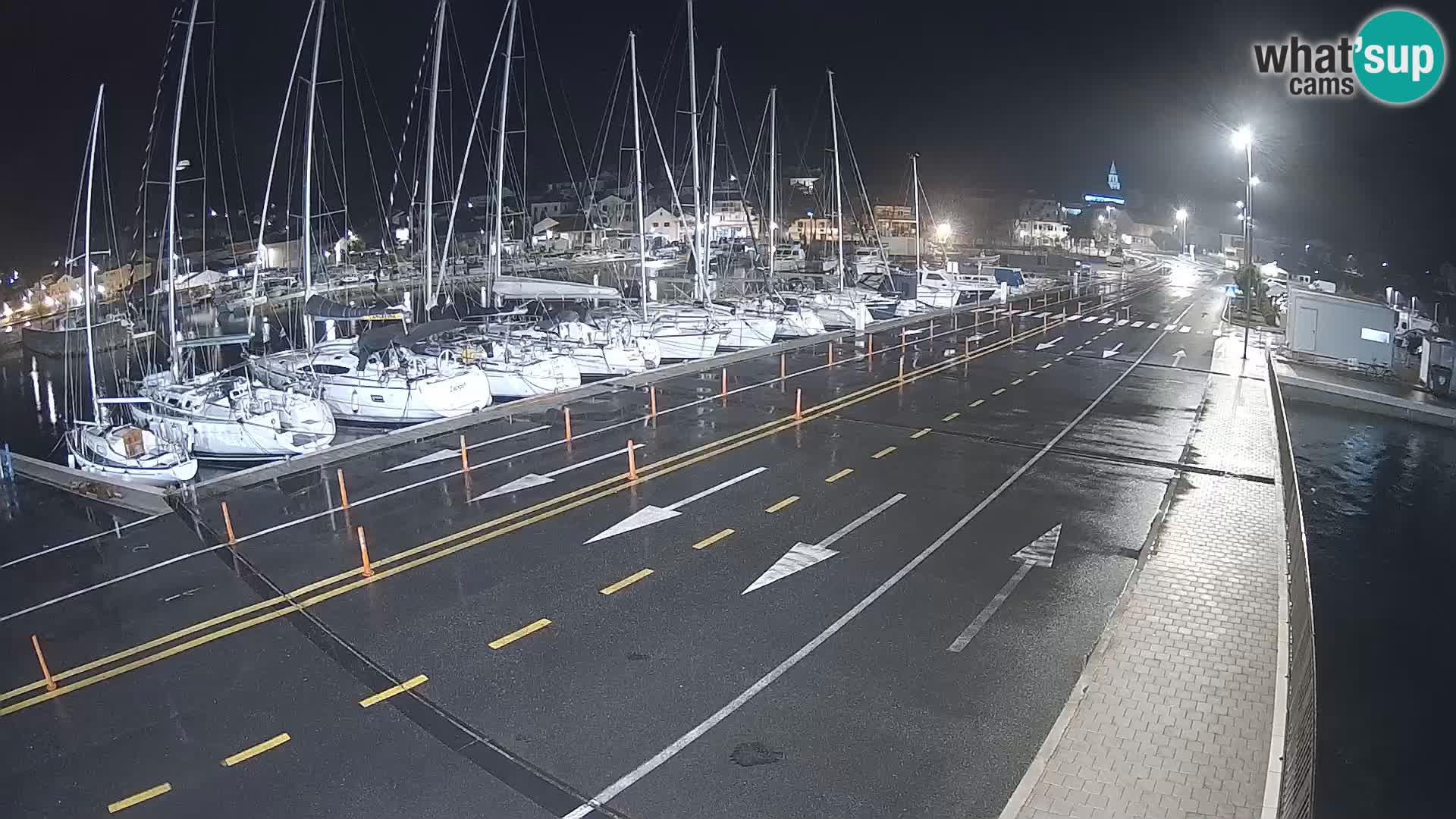 Dalmacia Tkon Transportar- webcams Croacia