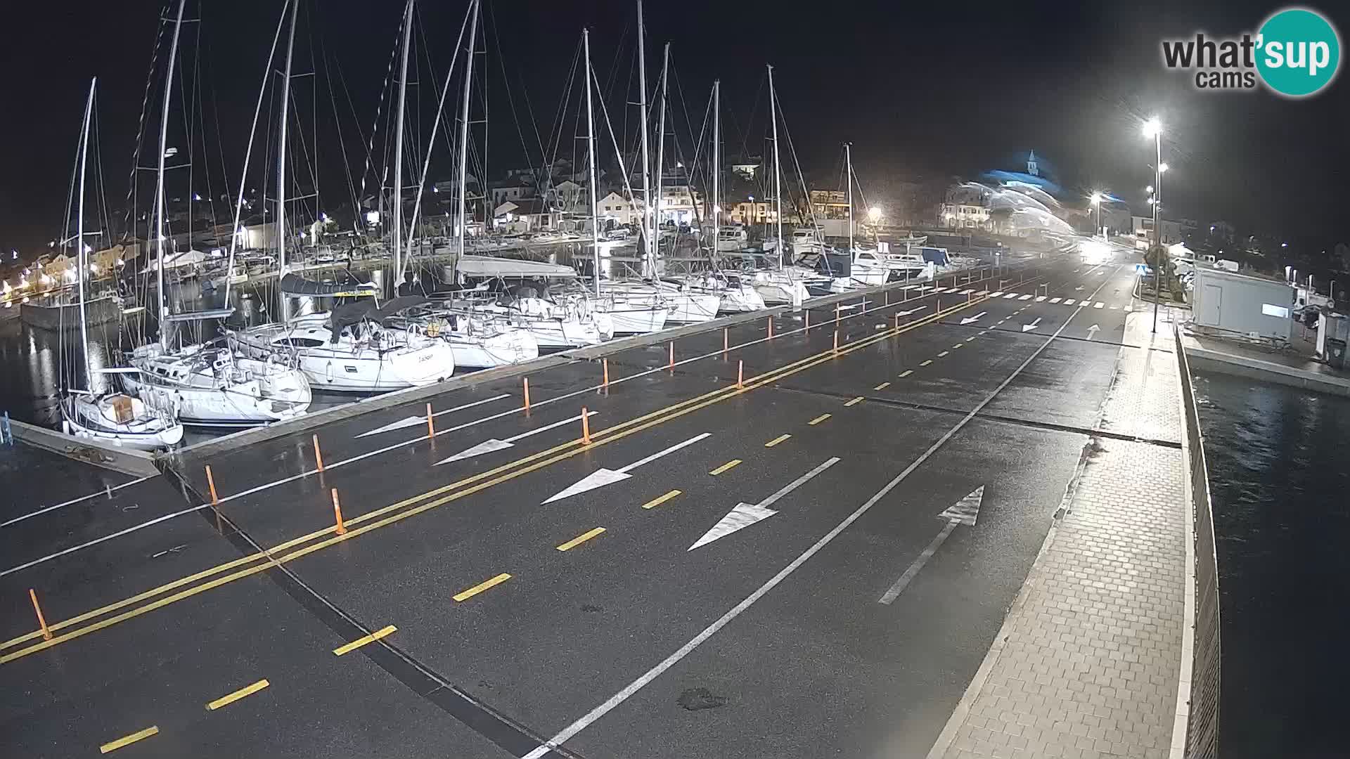 Dalmacia Tkon Transportar- webcams Croacia