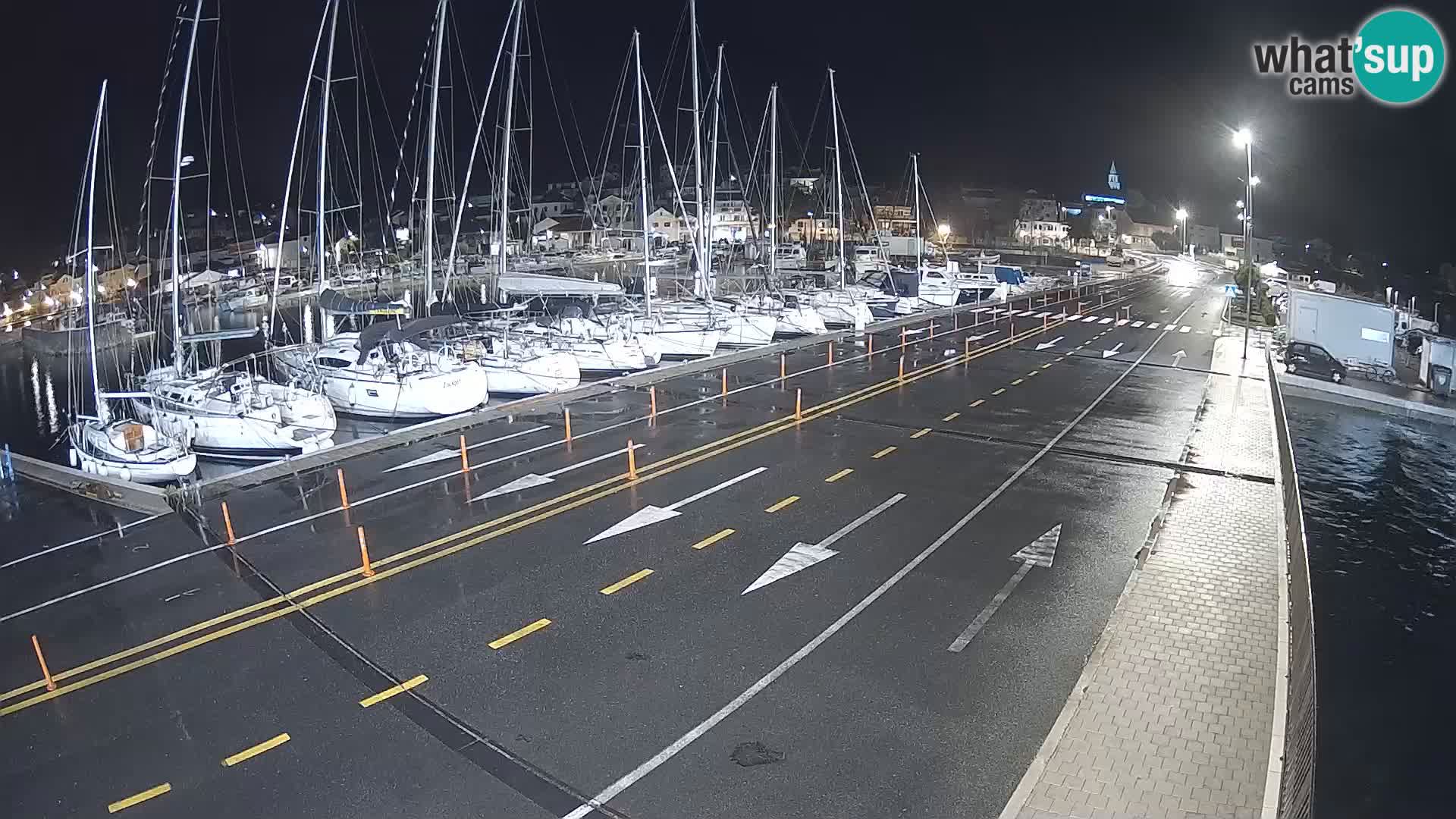 Dalmacia Tkon Transportar- webcams Croacia