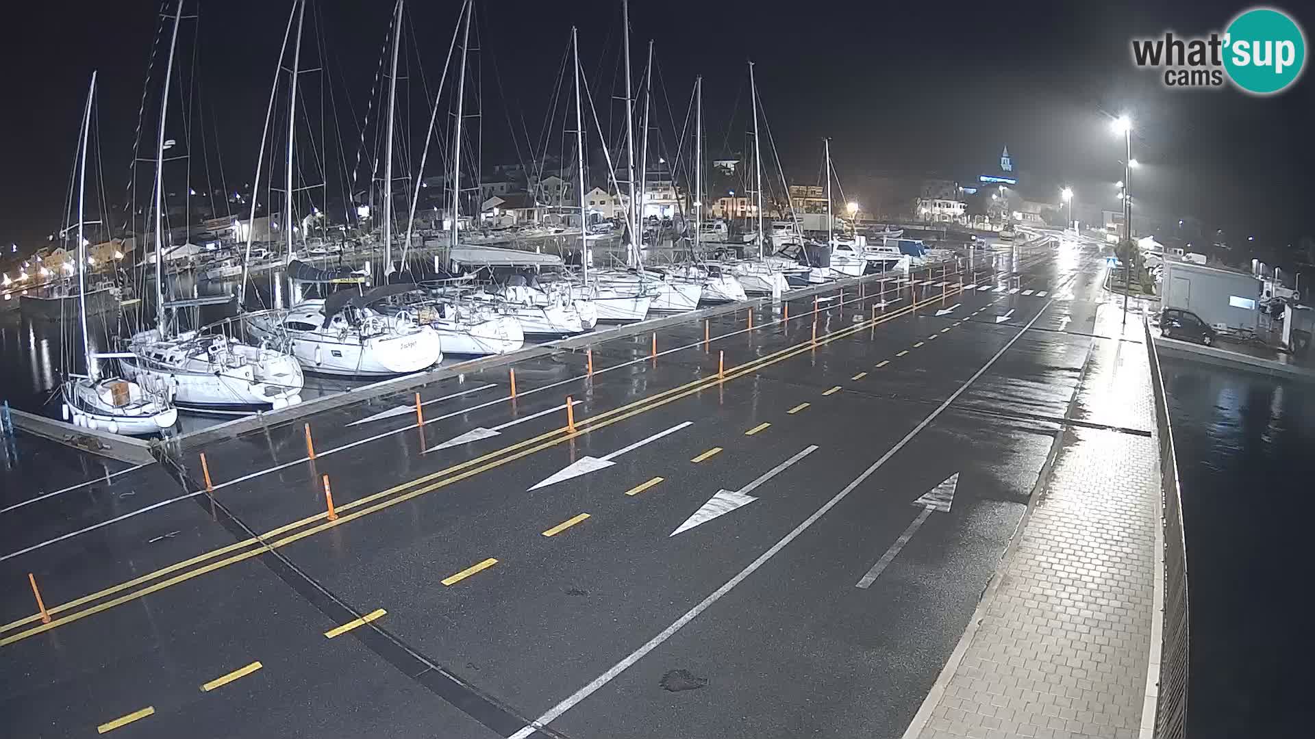 Dalmacia Tkon Transportar- webcams Croacia