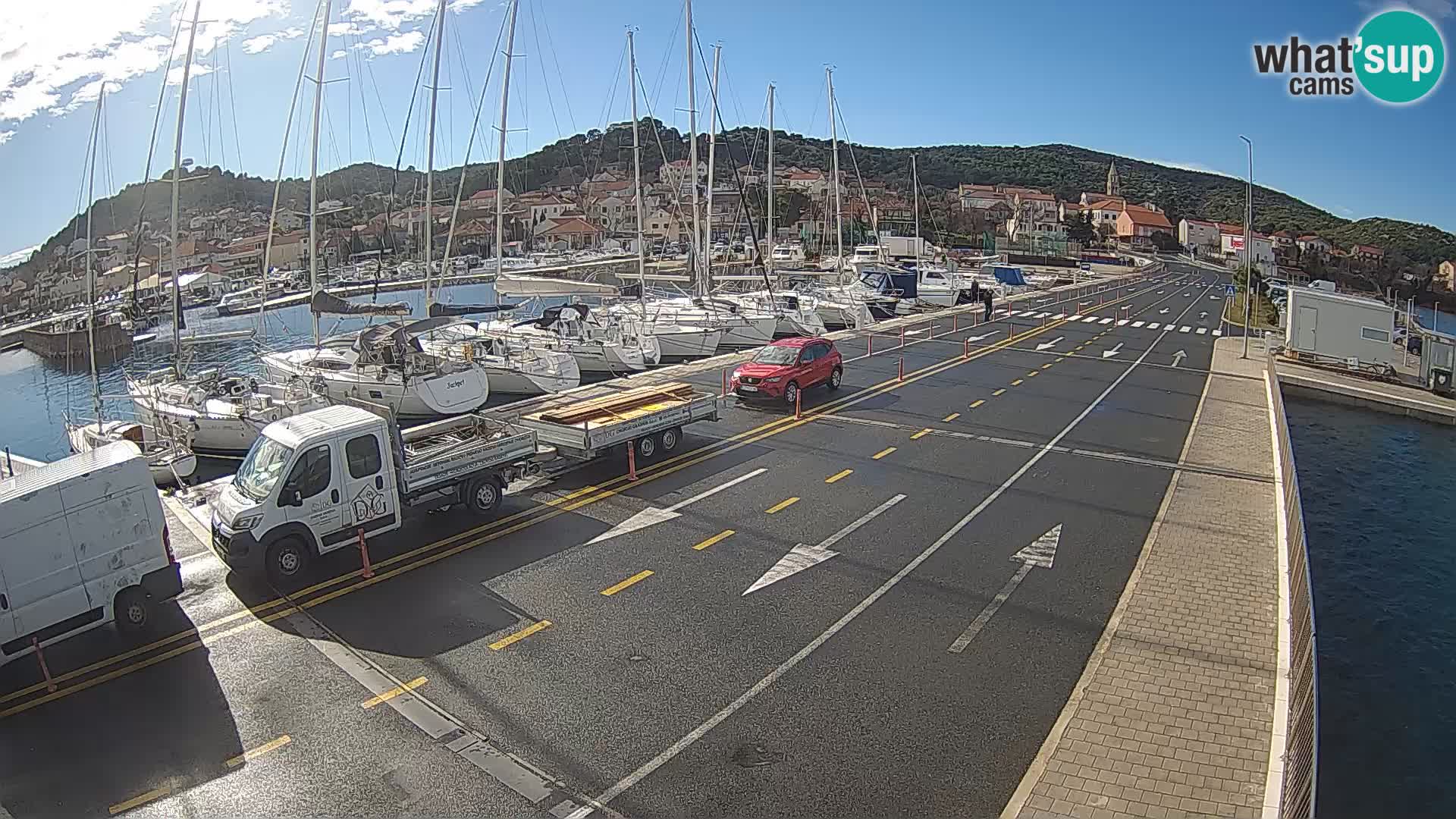 Dalmacija Trajekt Tkon – spletne kamere Hrvaška