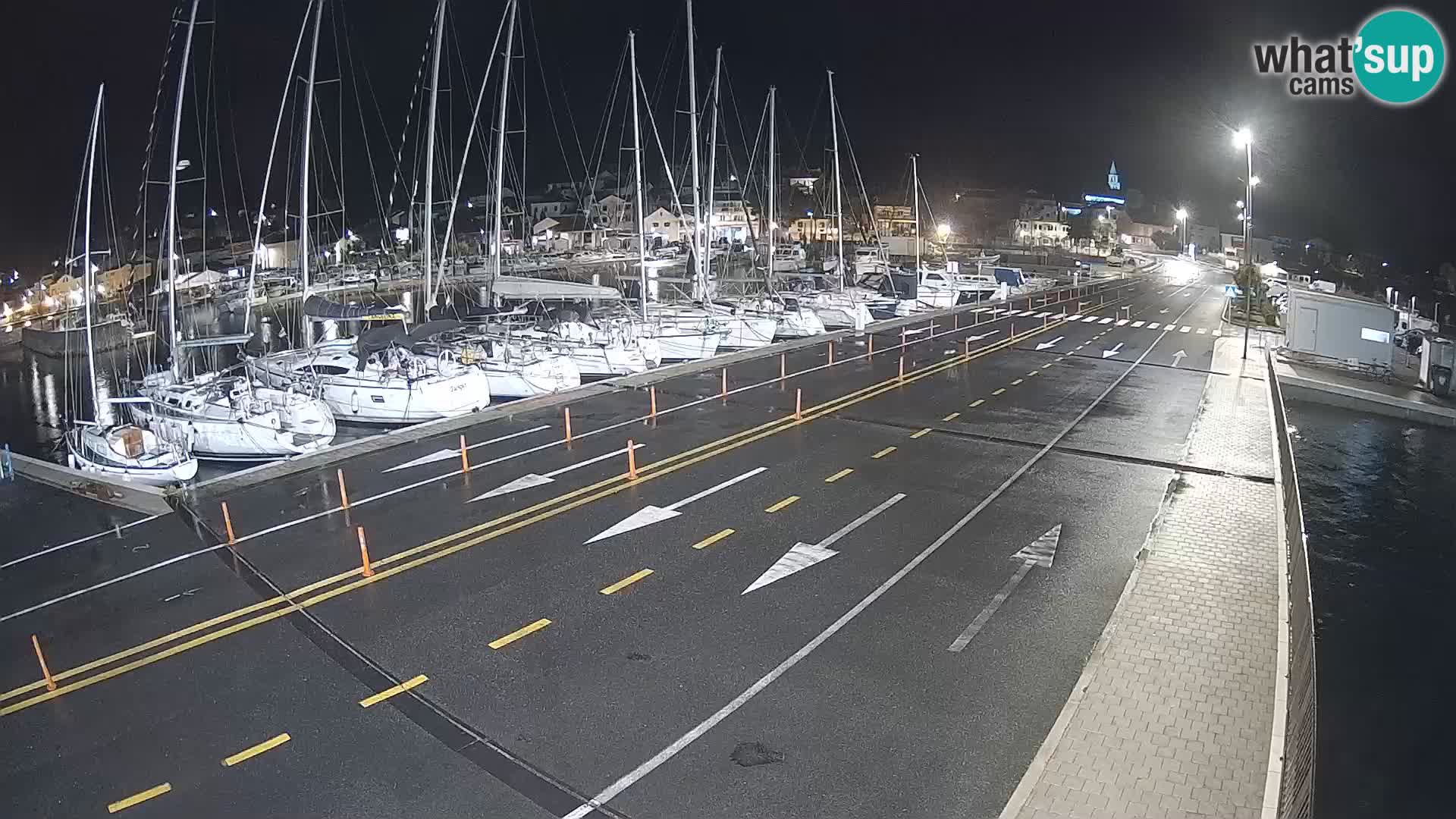 Dalmacia Tkon Transportar- webcams Croacia