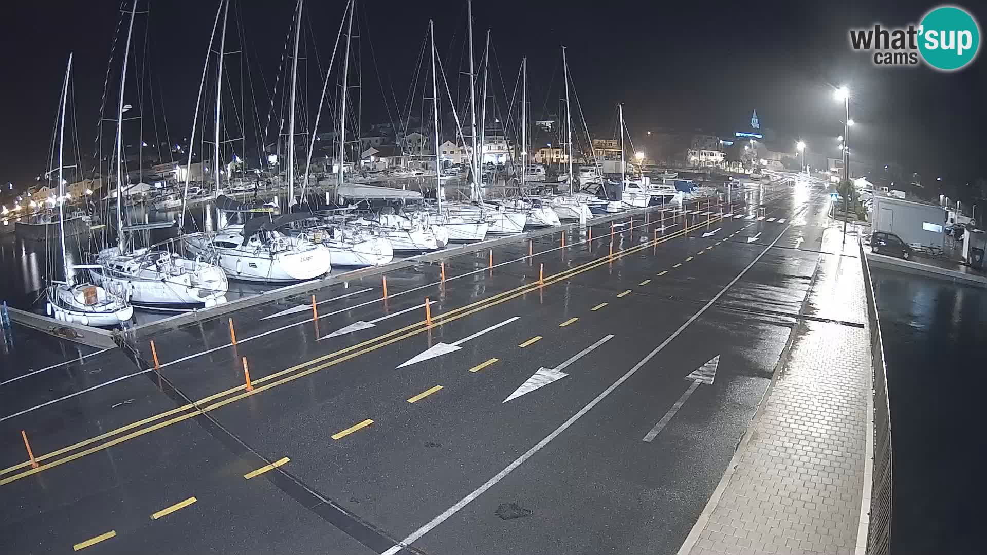 Dalmacia Tkon Transportar- webcams Croacia