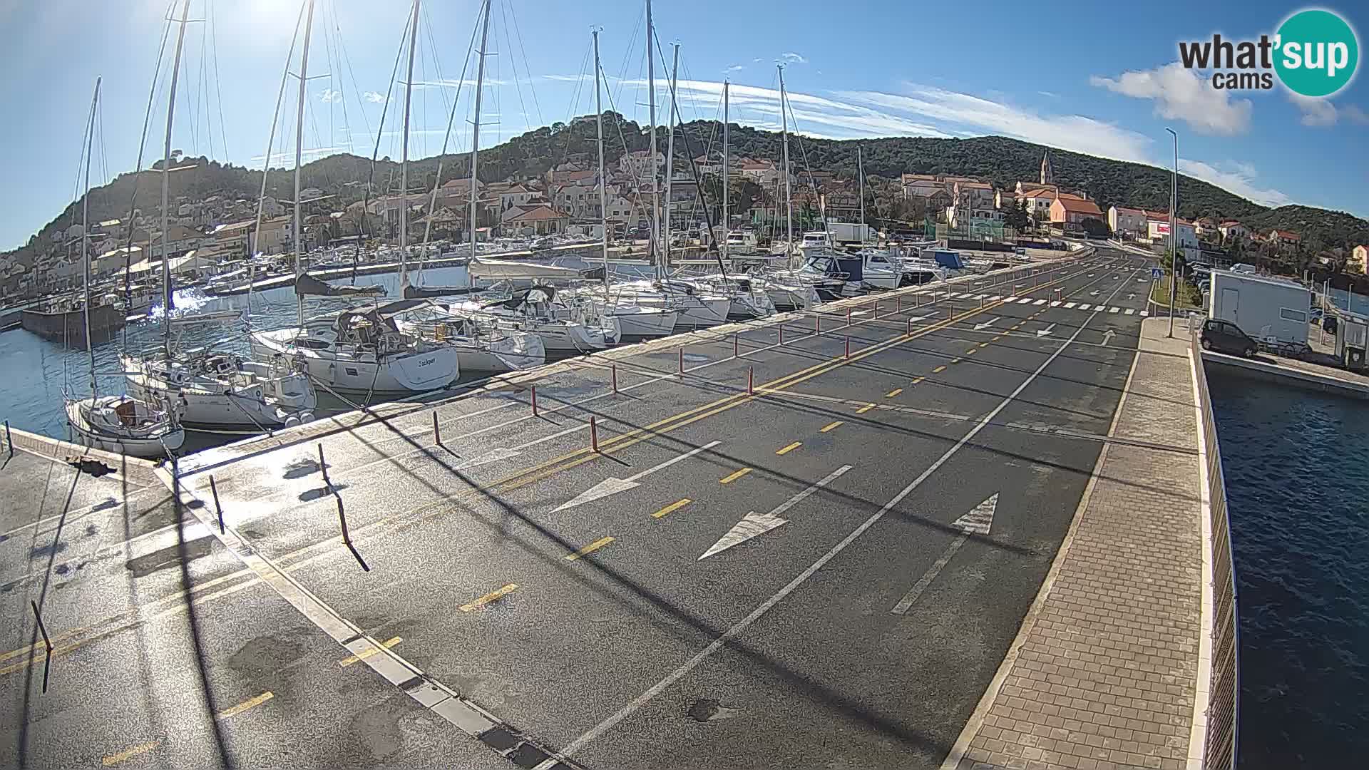 Dalmatia Tkon Ferry – webcams Croatia