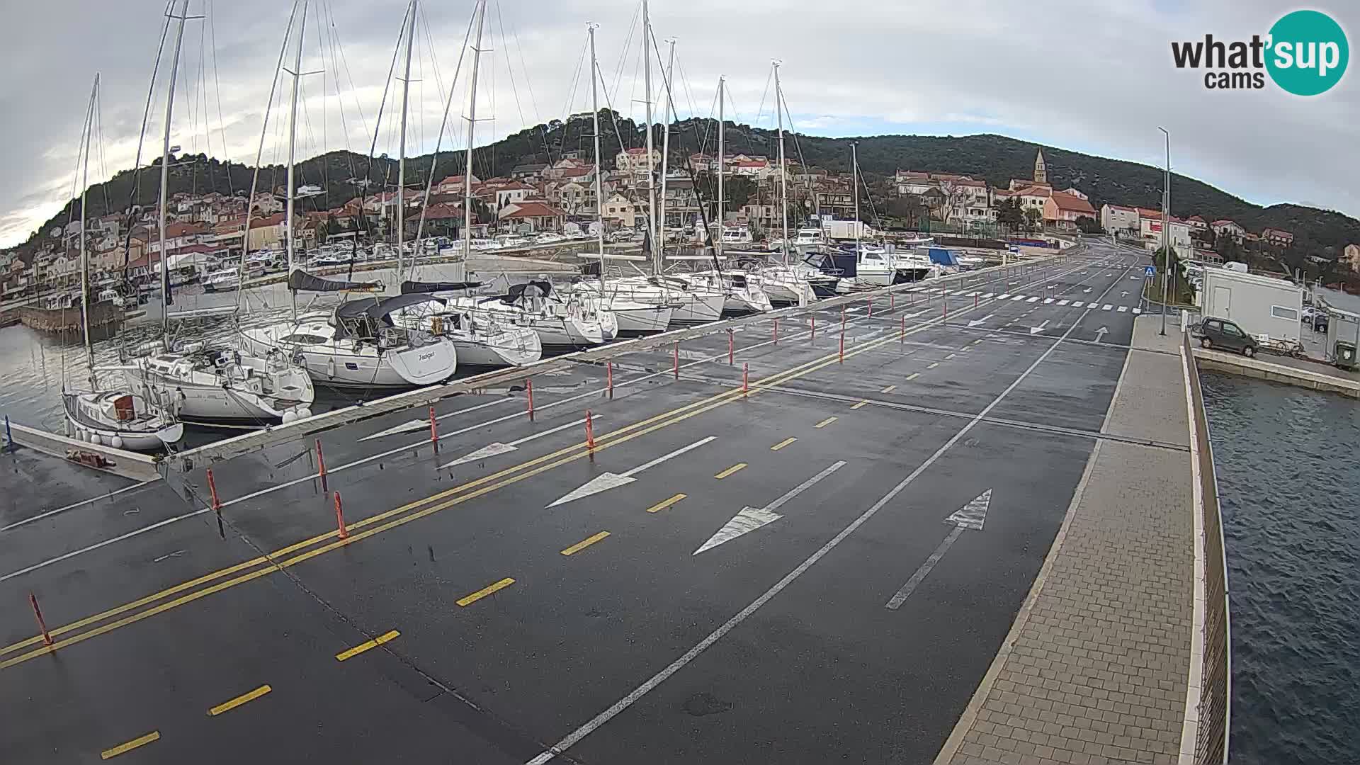 Dalmacia Tkon Transportar- webcams Croacia