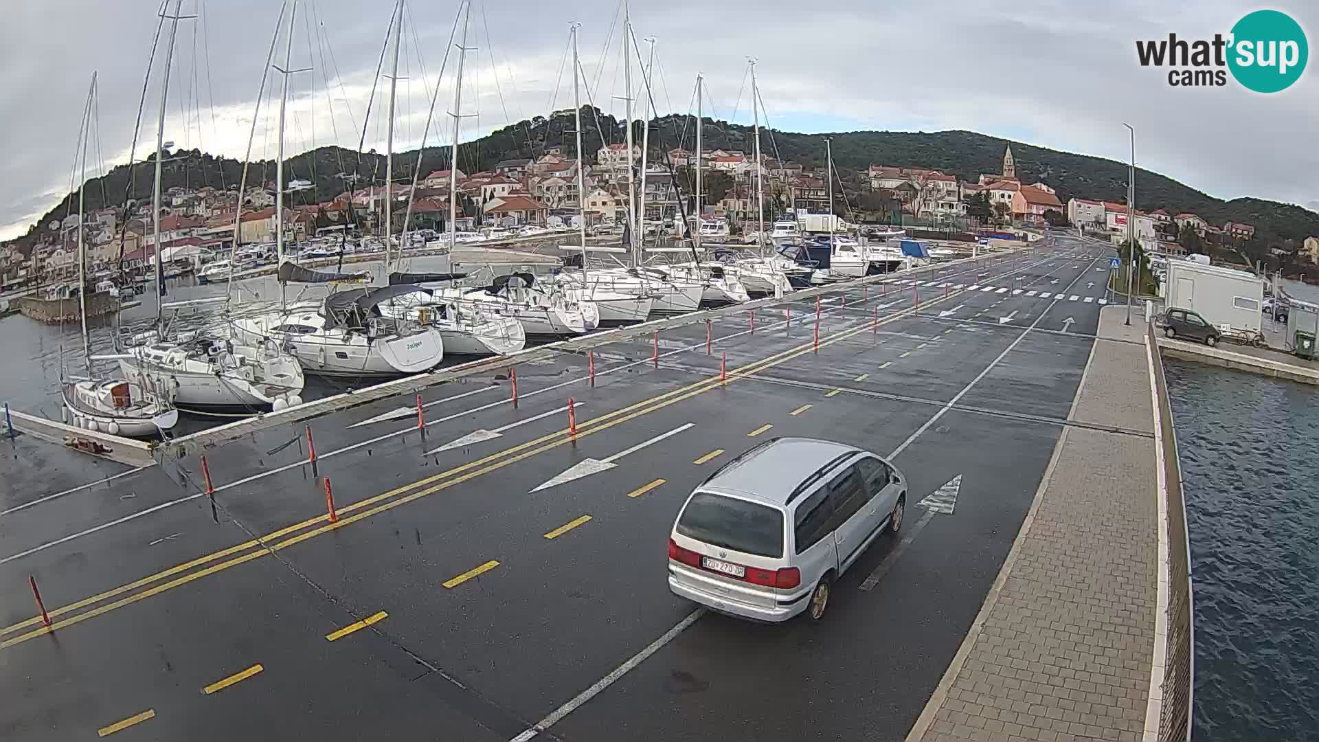 Dalmacija Trajekt Tkon – spletne kamere Hrvaška