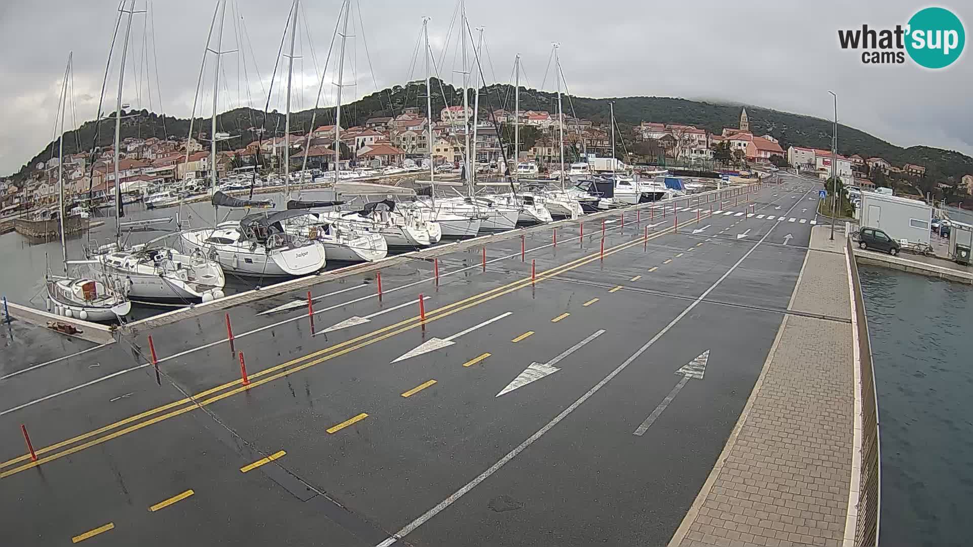 Dalmacia Tkon Transportar- webcams Croacia